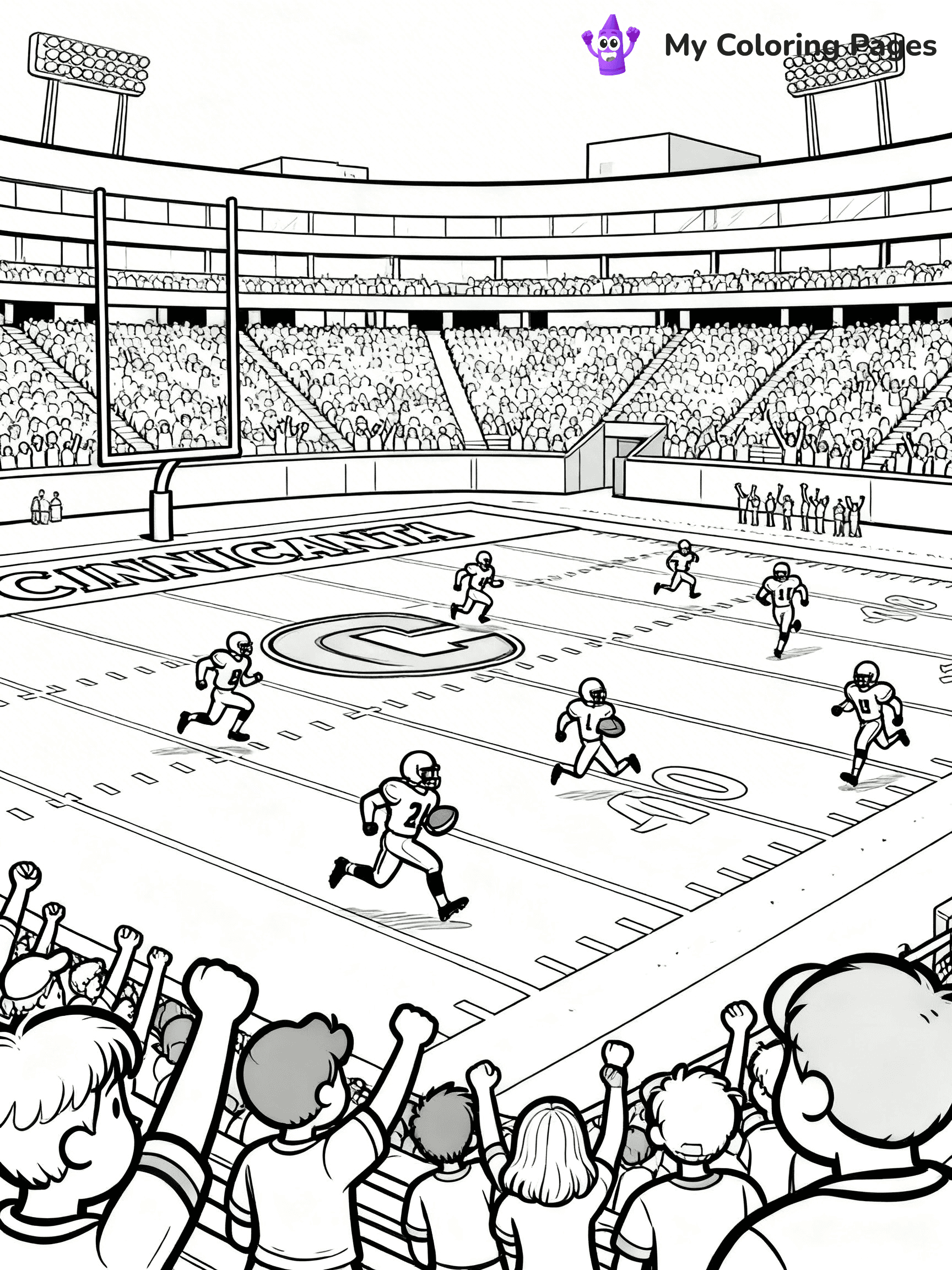 Bengals Coloring Pages - 11