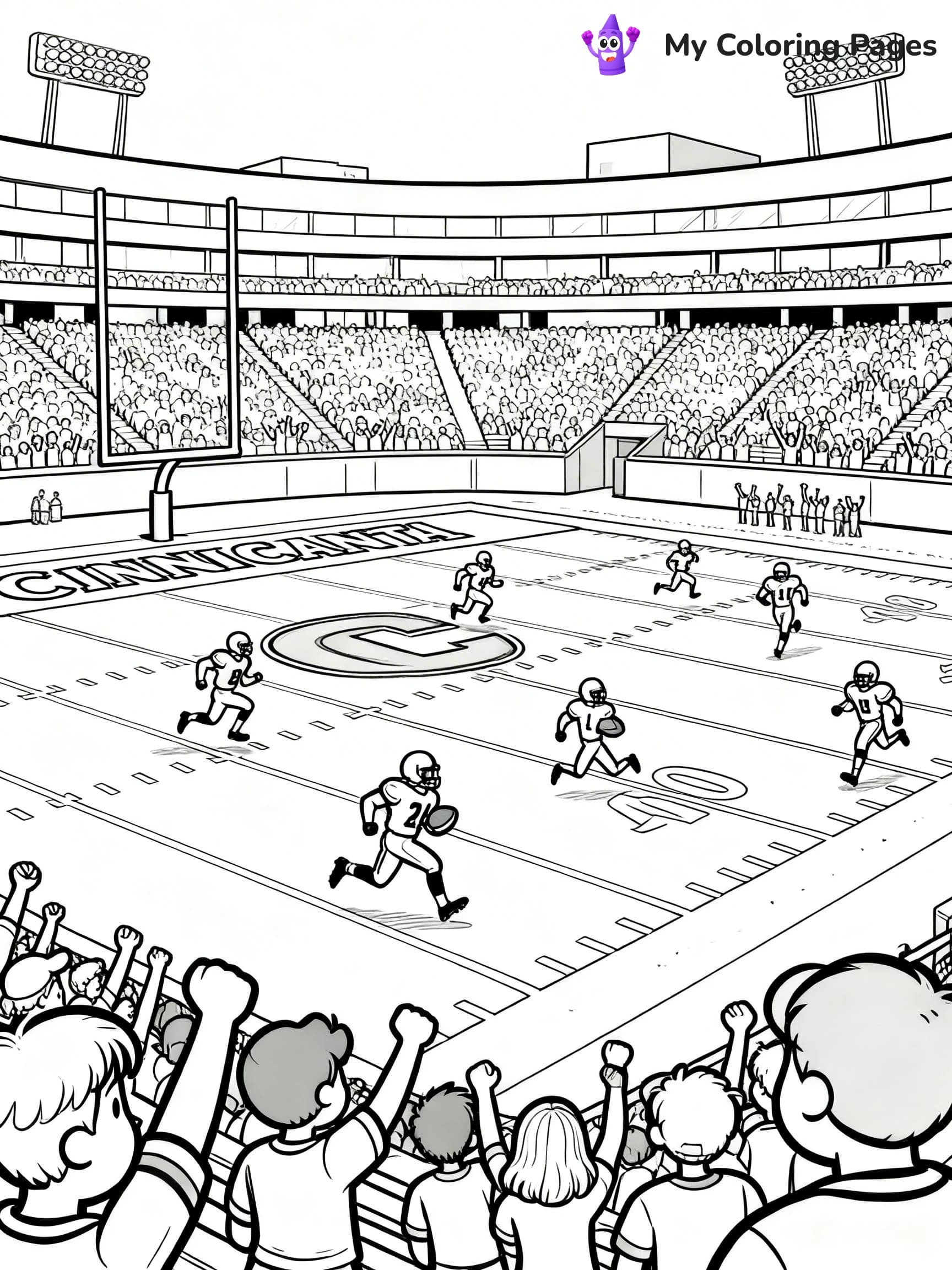 Bengals Coloring Pages - 11