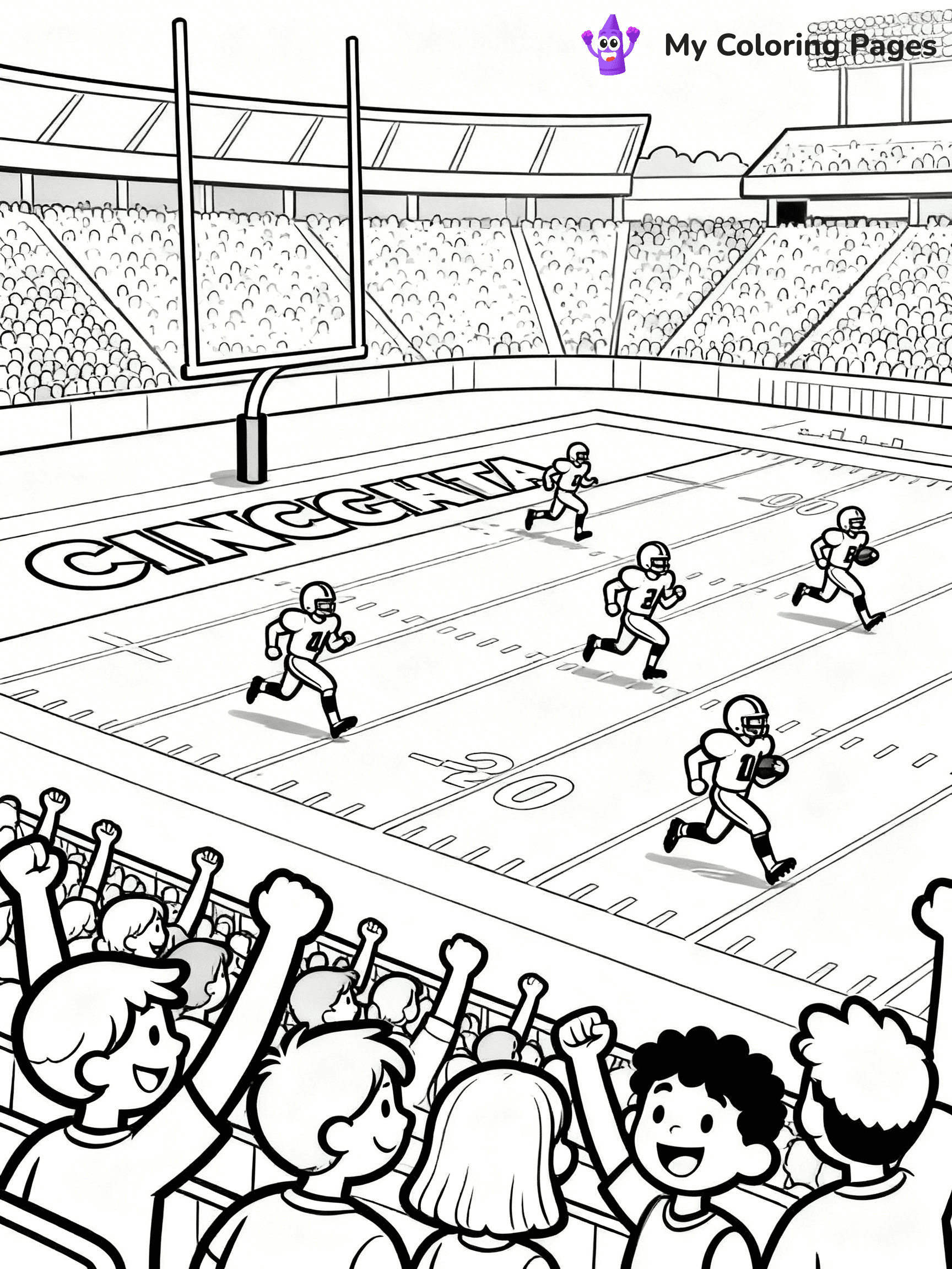 Bengals Coloring Pages - 7