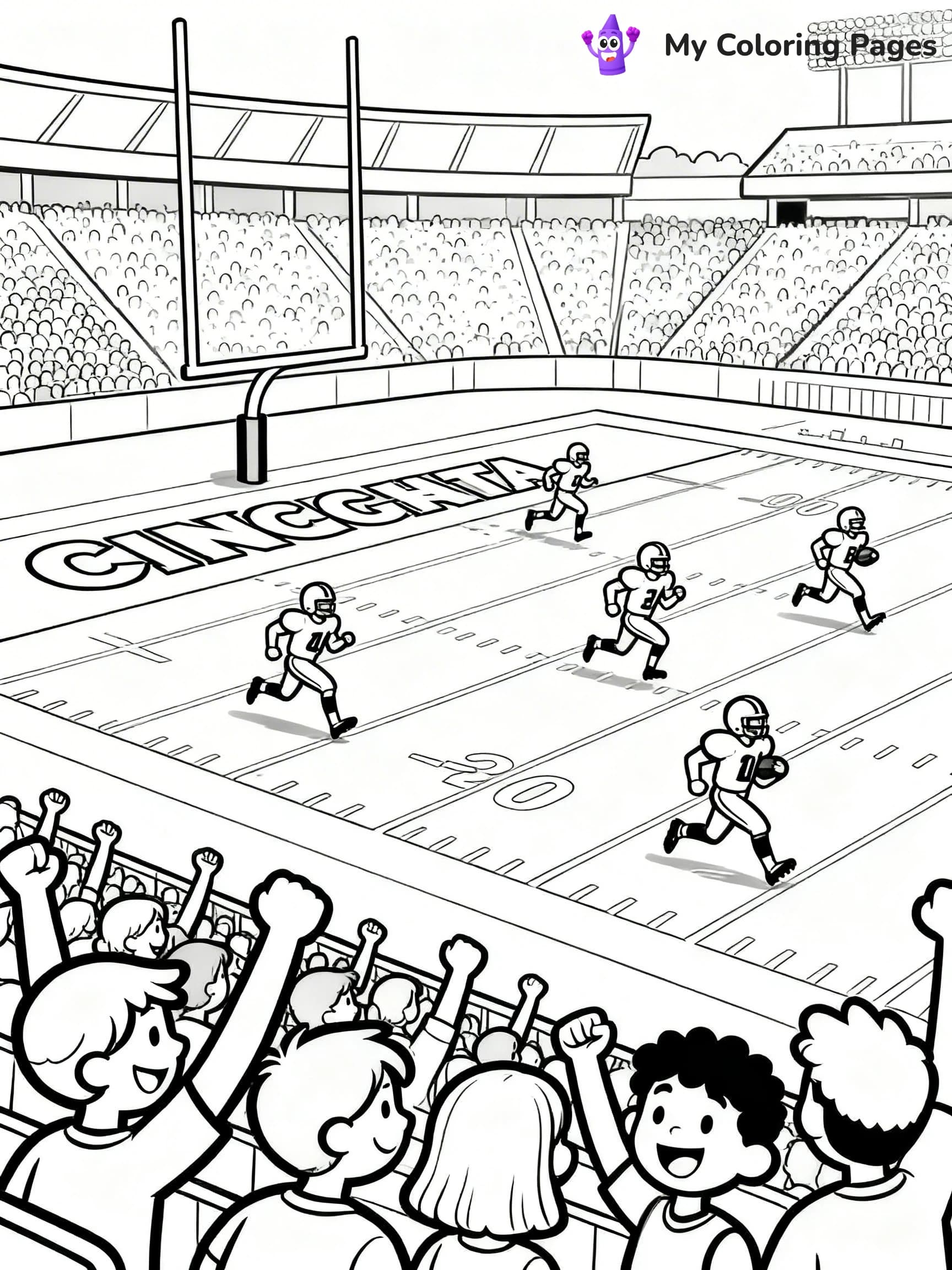 Bengals Coloring Pages - 7
