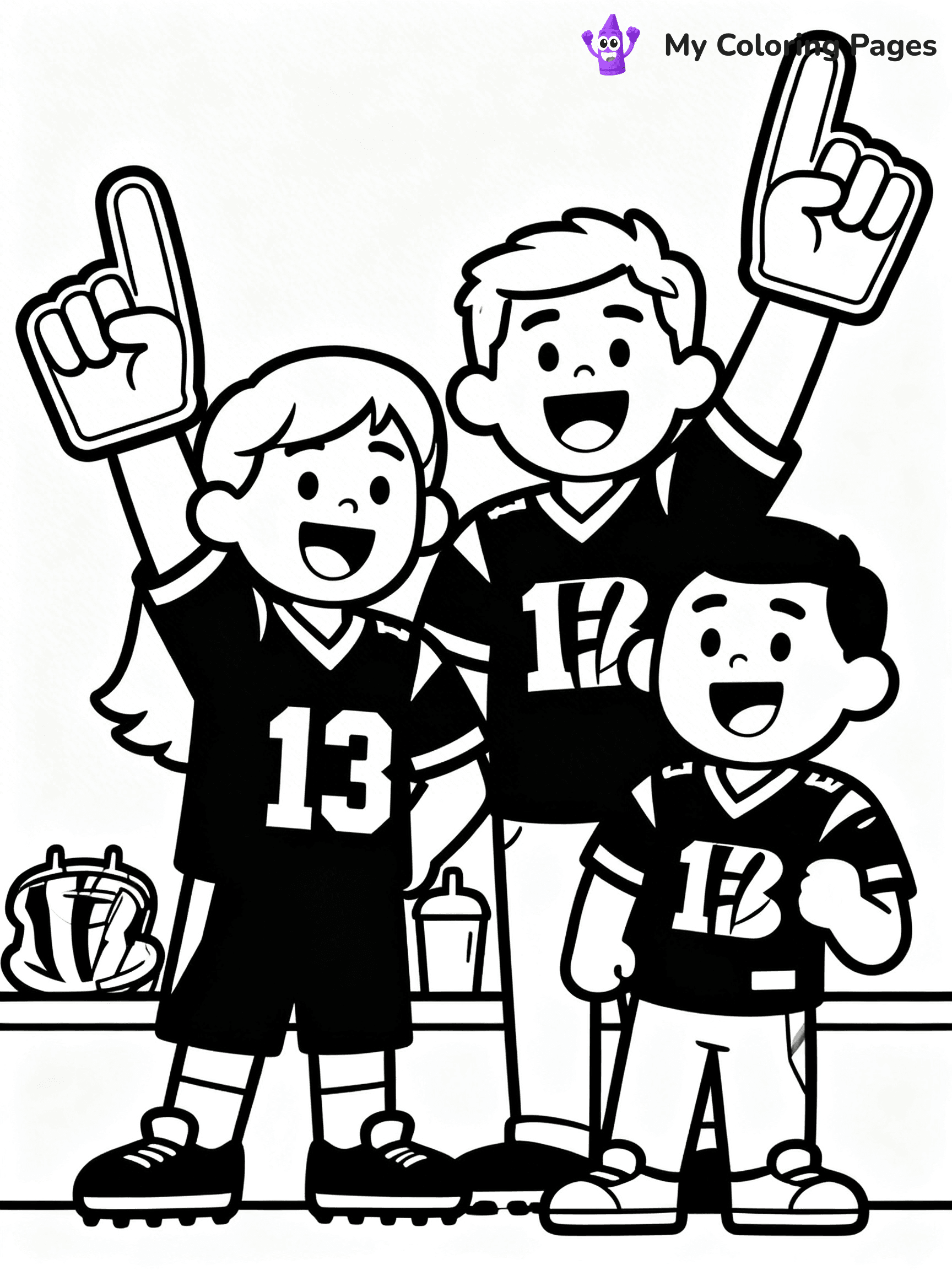 Bengals Coloring Pages - 6