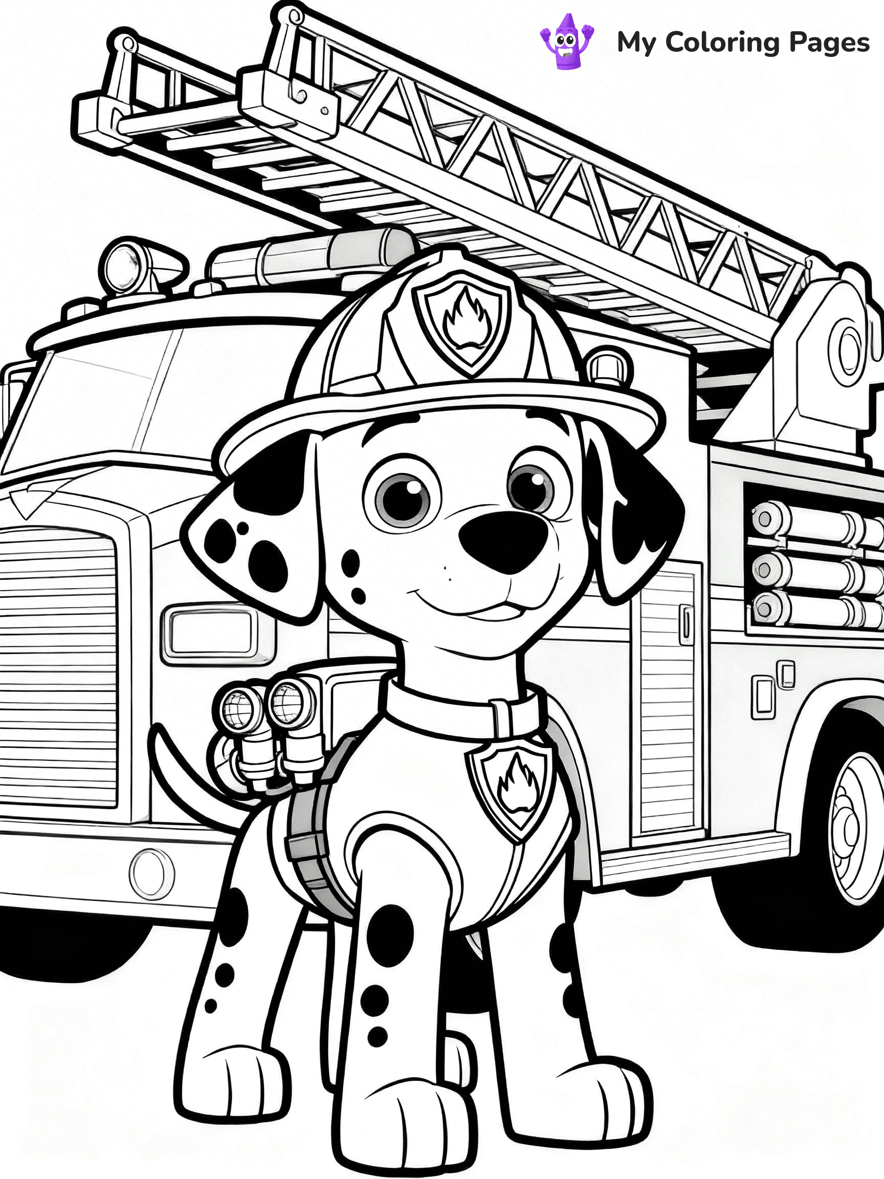 Rubble Coloring Pages - 24