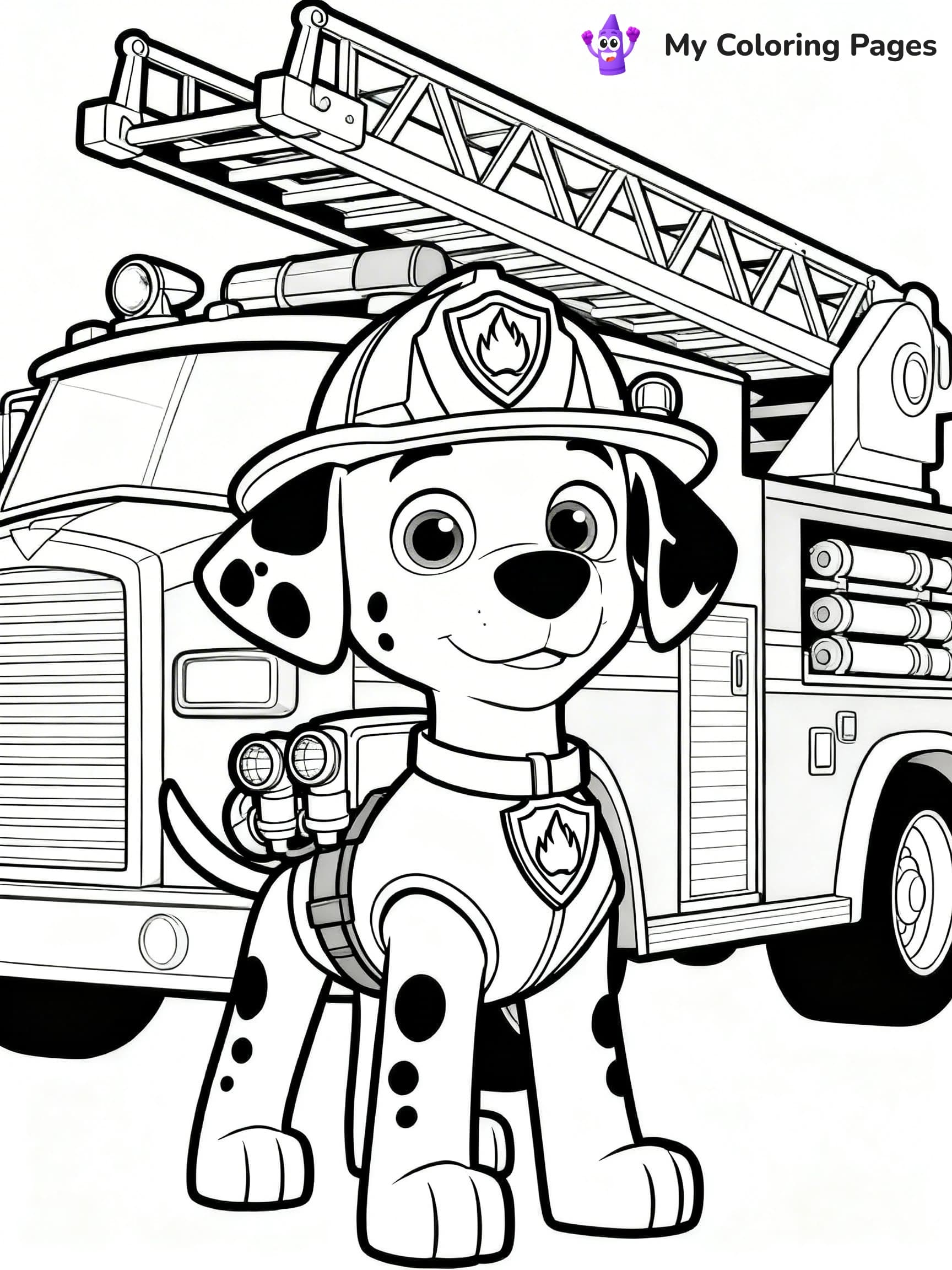 Rubble Coloring Pages - 24