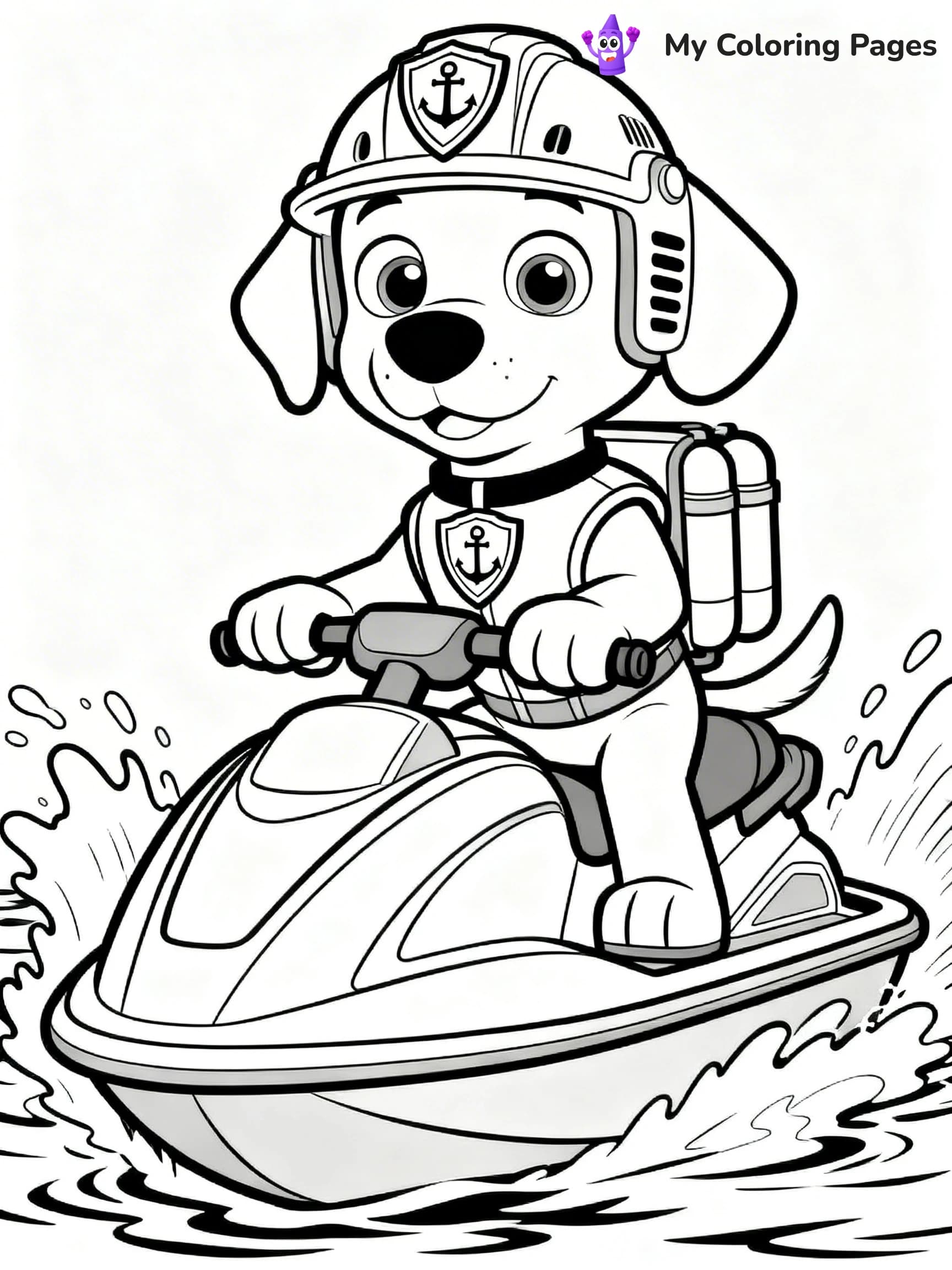 Rubble Coloring Pages - 23