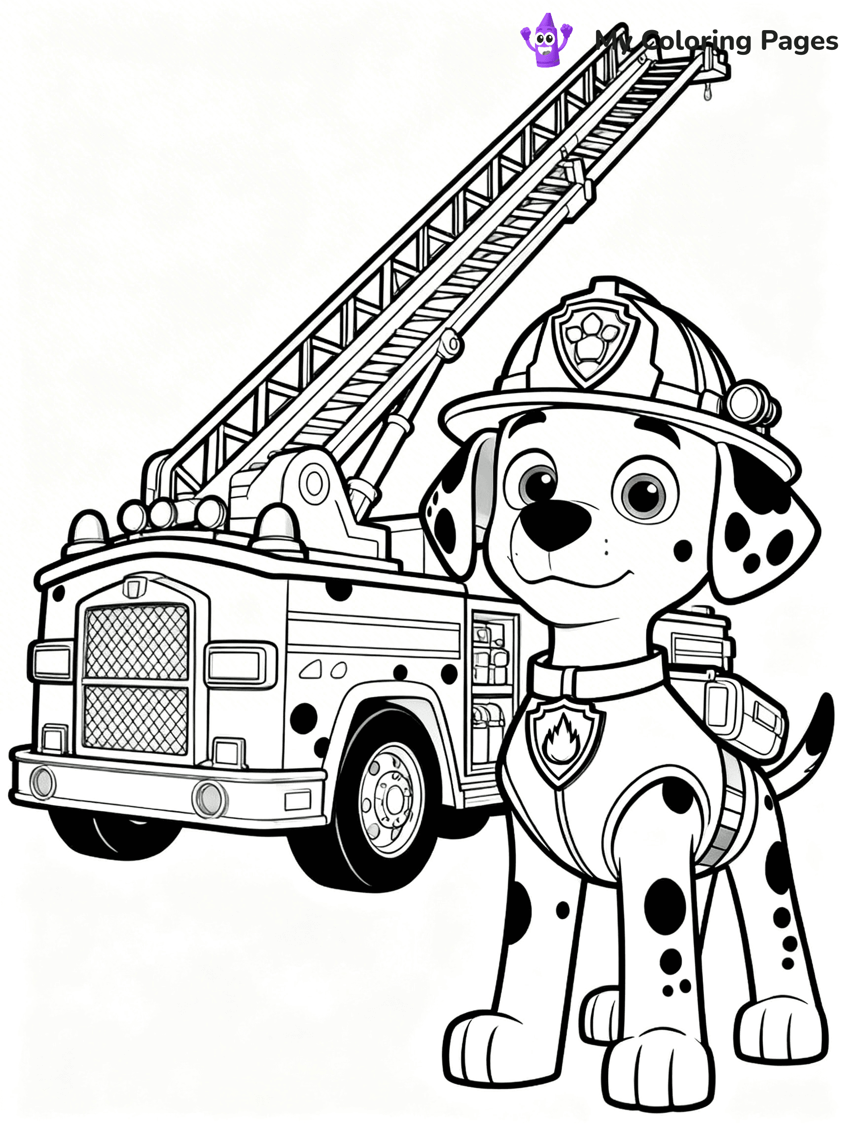 Rubble Coloring Pages - 21