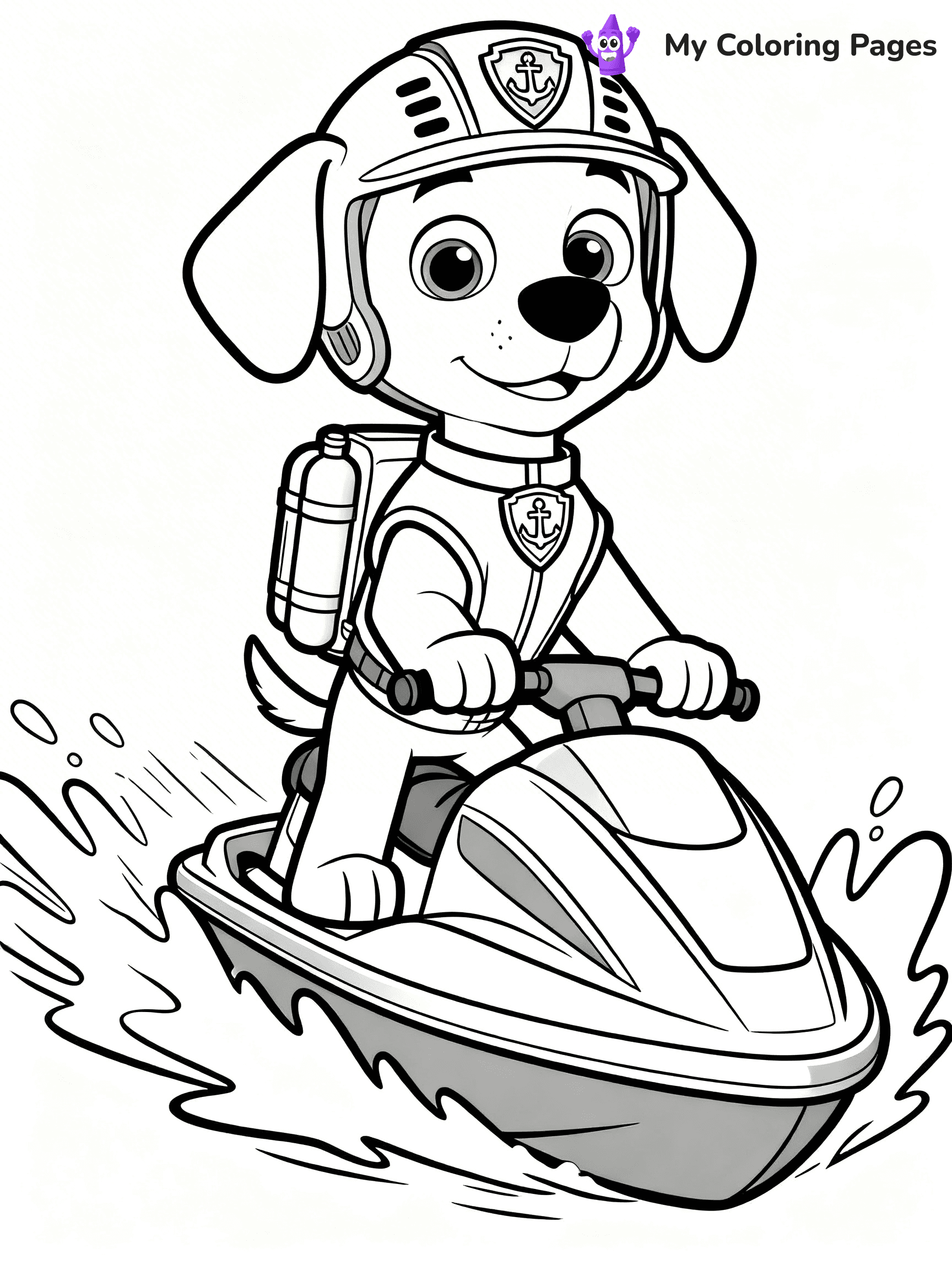 Rubble Coloring Pages - 22