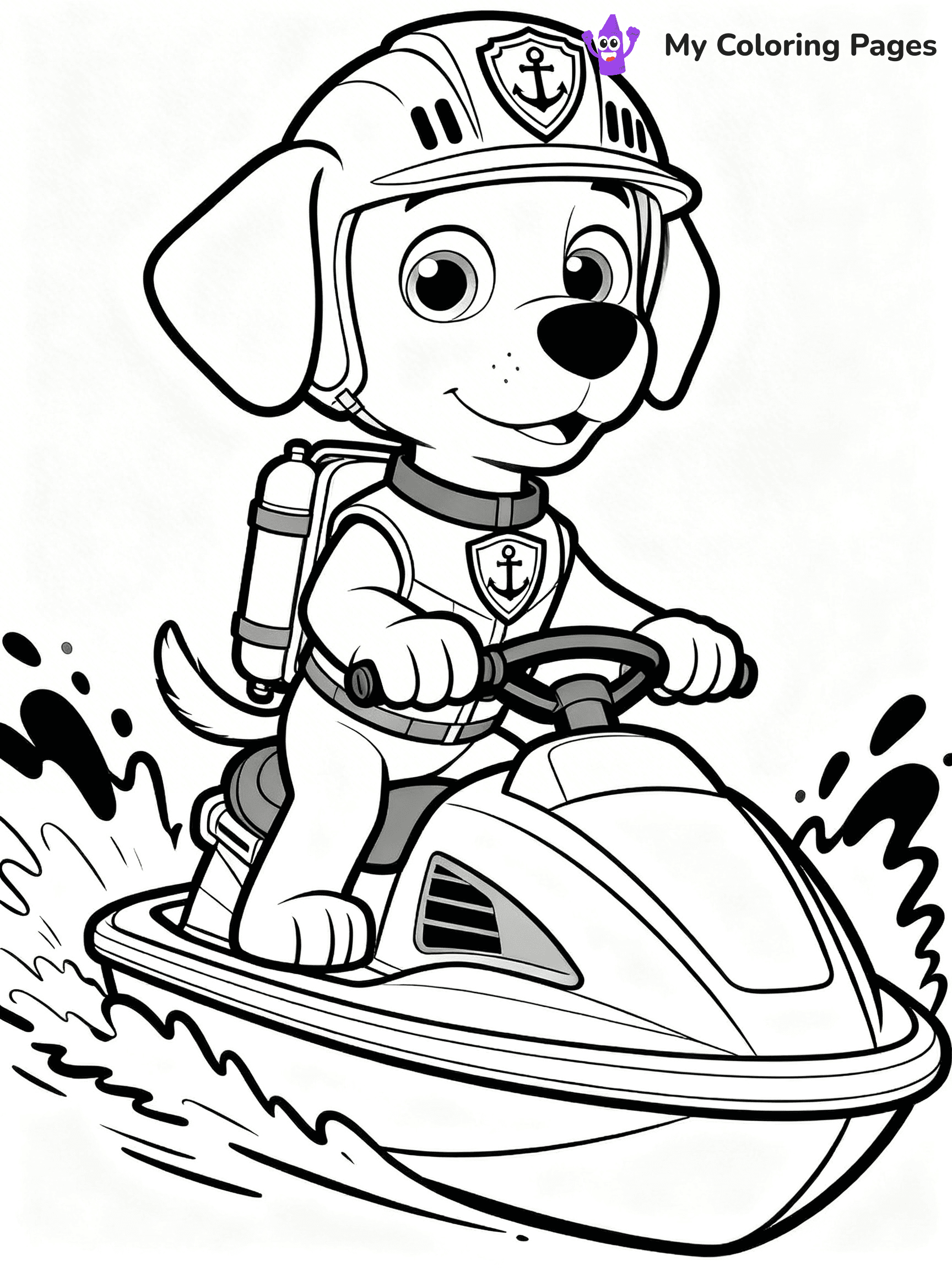 Rubble Coloring Pages - 20