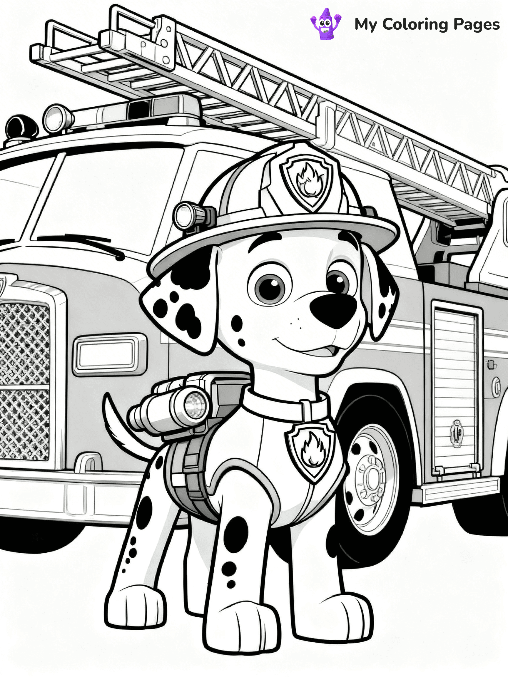 Rubble Coloring Pages - 19