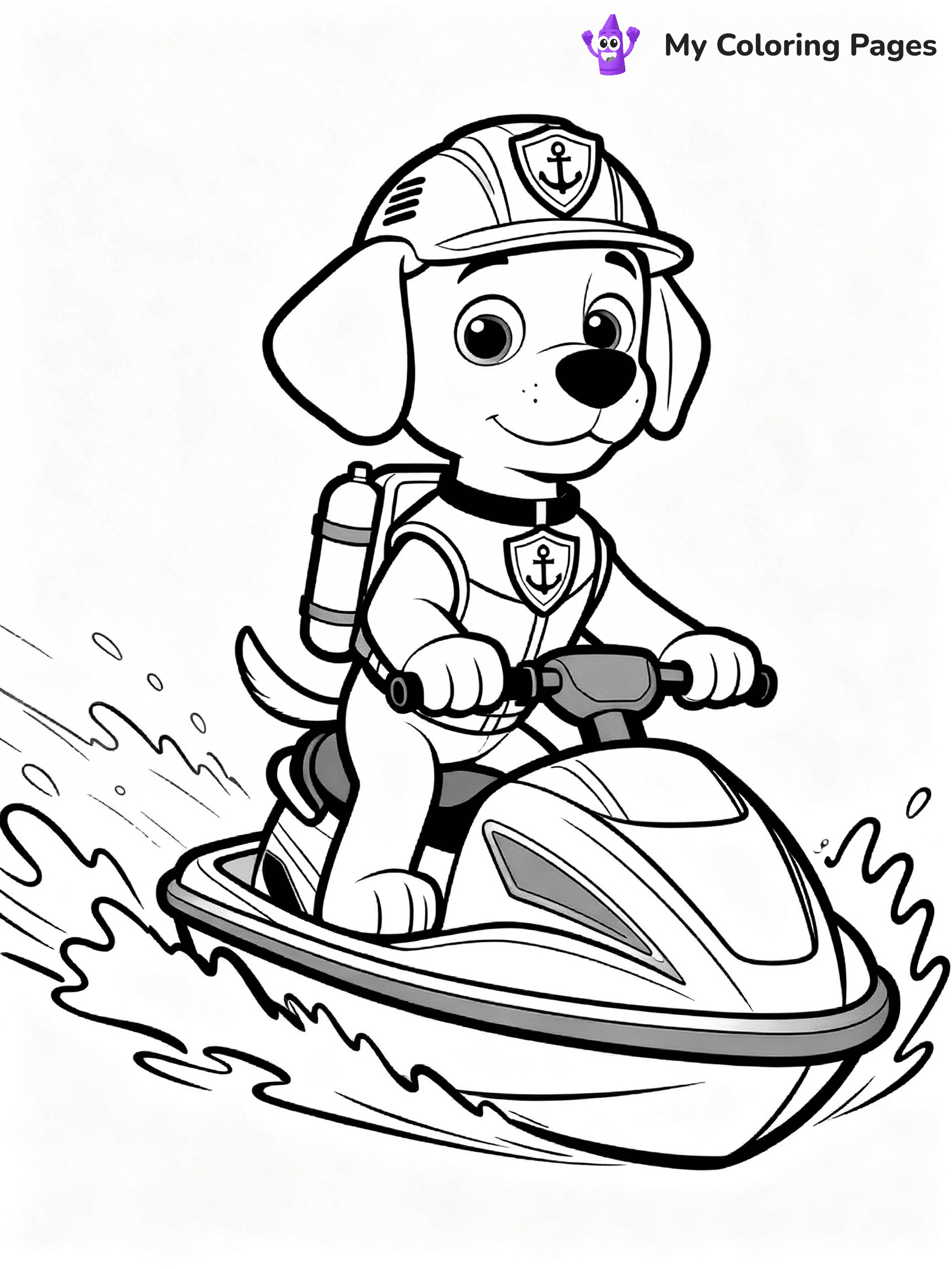 Rubble Coloring Pages - 18