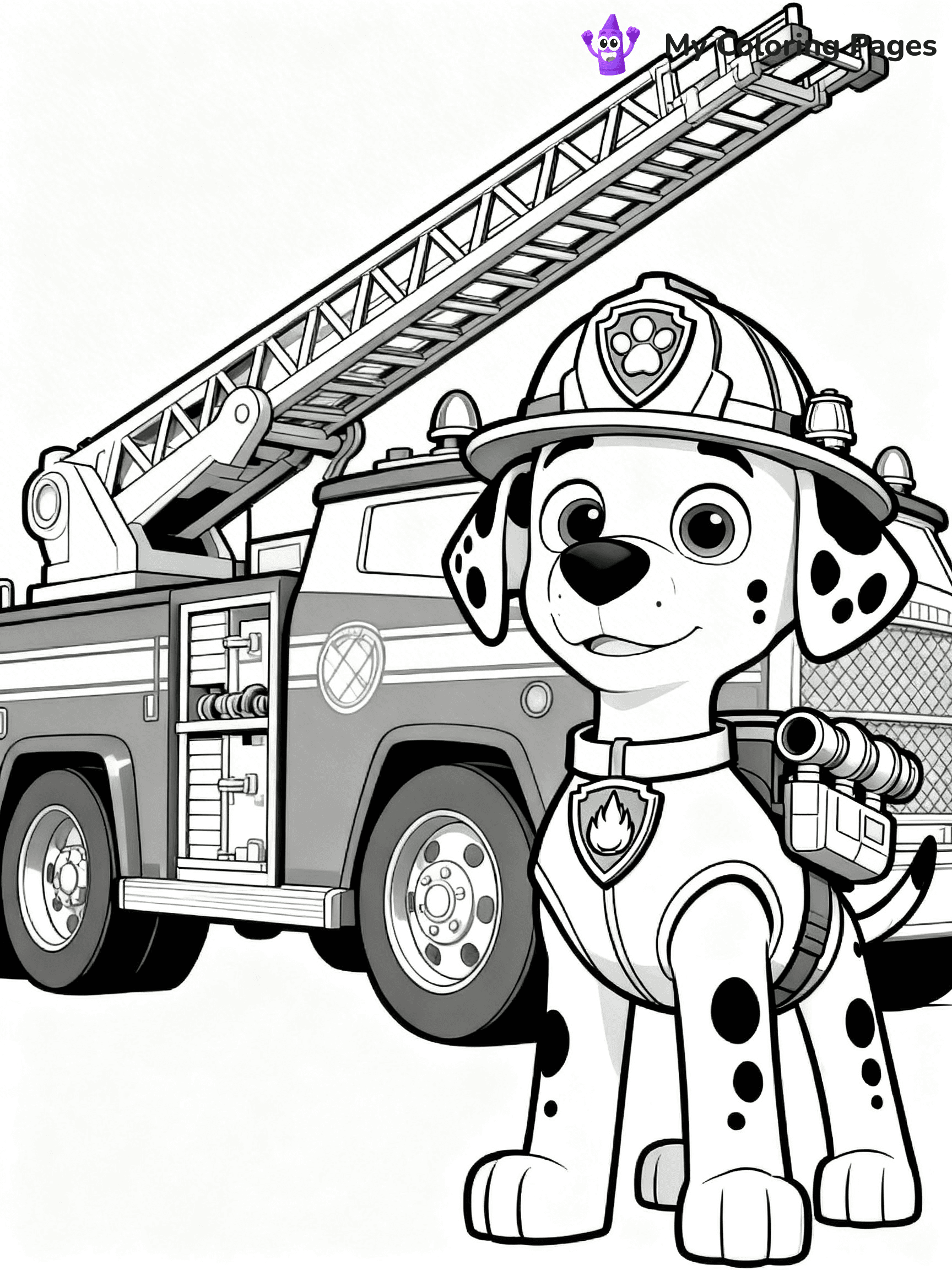 Rubble Coloring Pages - 17