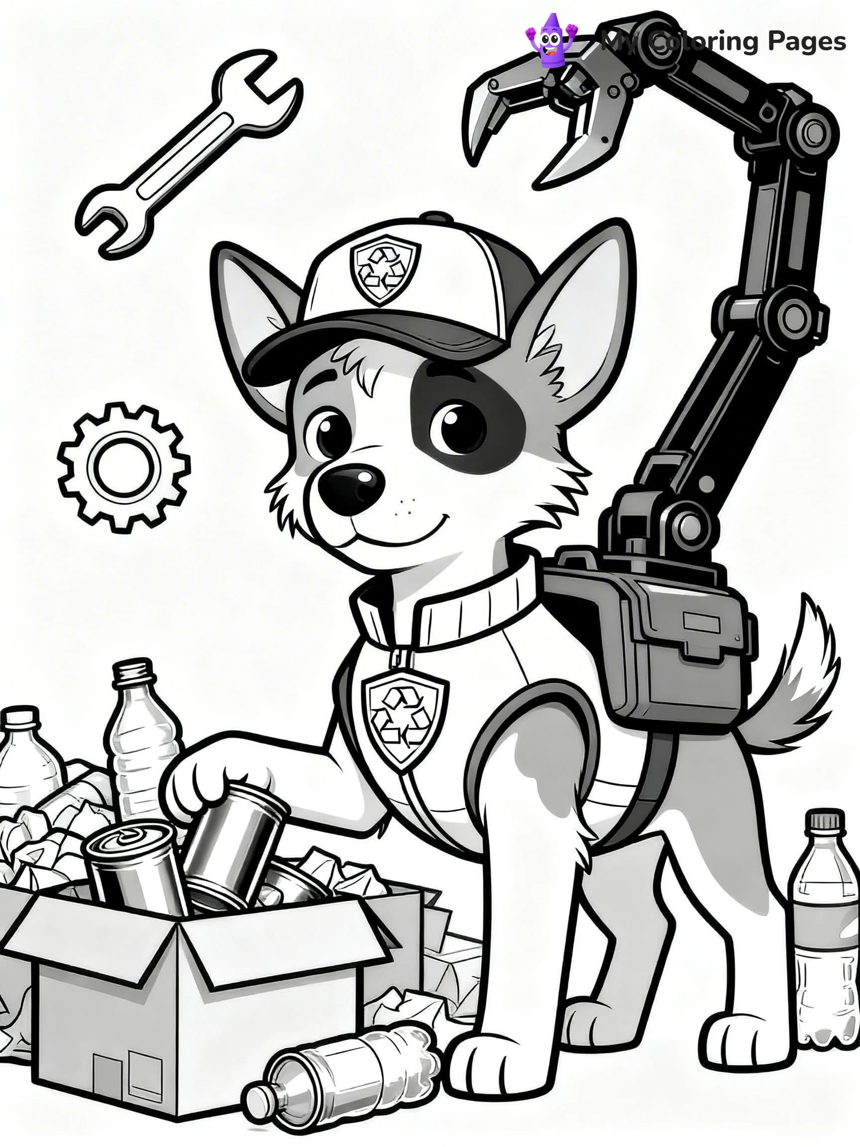 Rubble Coloring Pages - 15