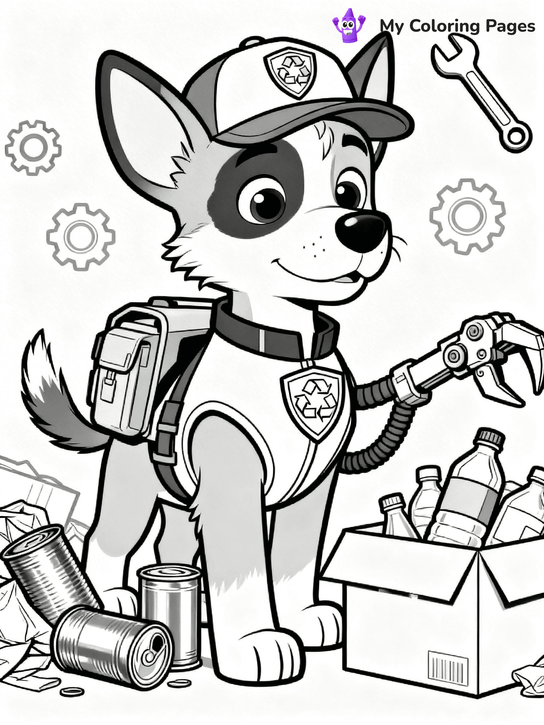 Rubble Coloring Pages - 14