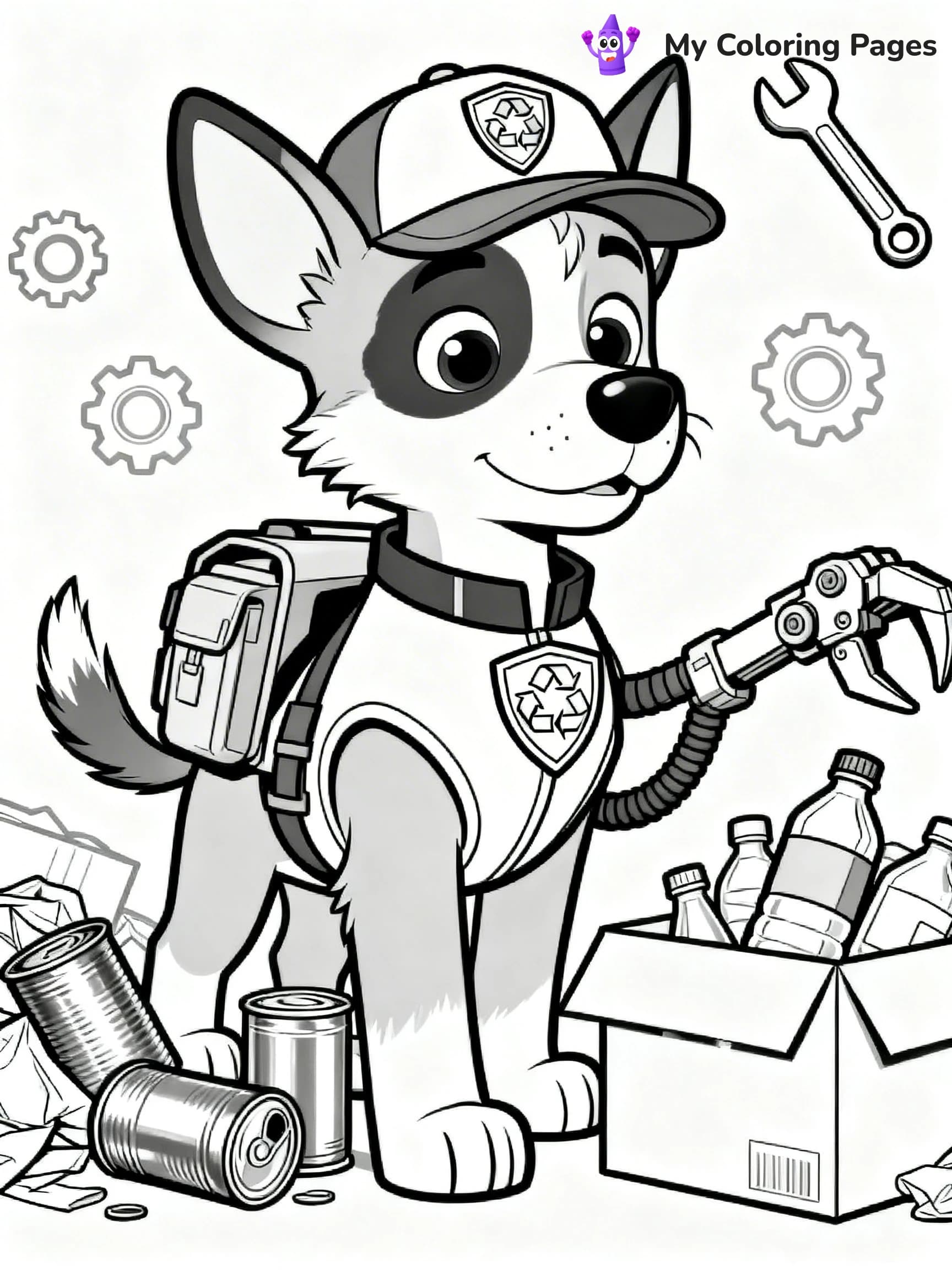 Rubble Coloring Pages - 14