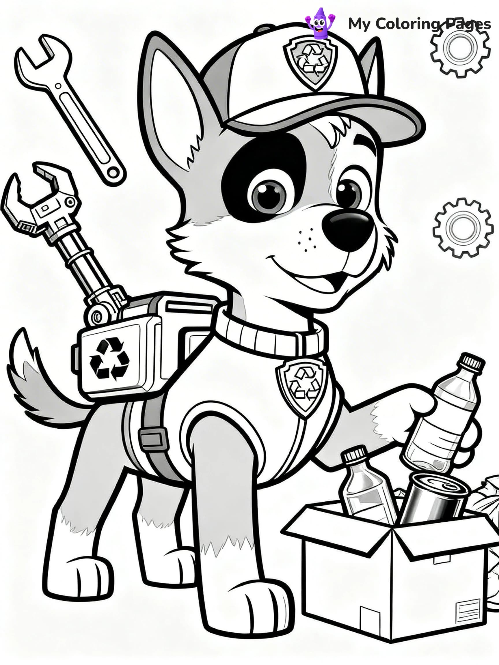 Rubble Coloring Pages - 13