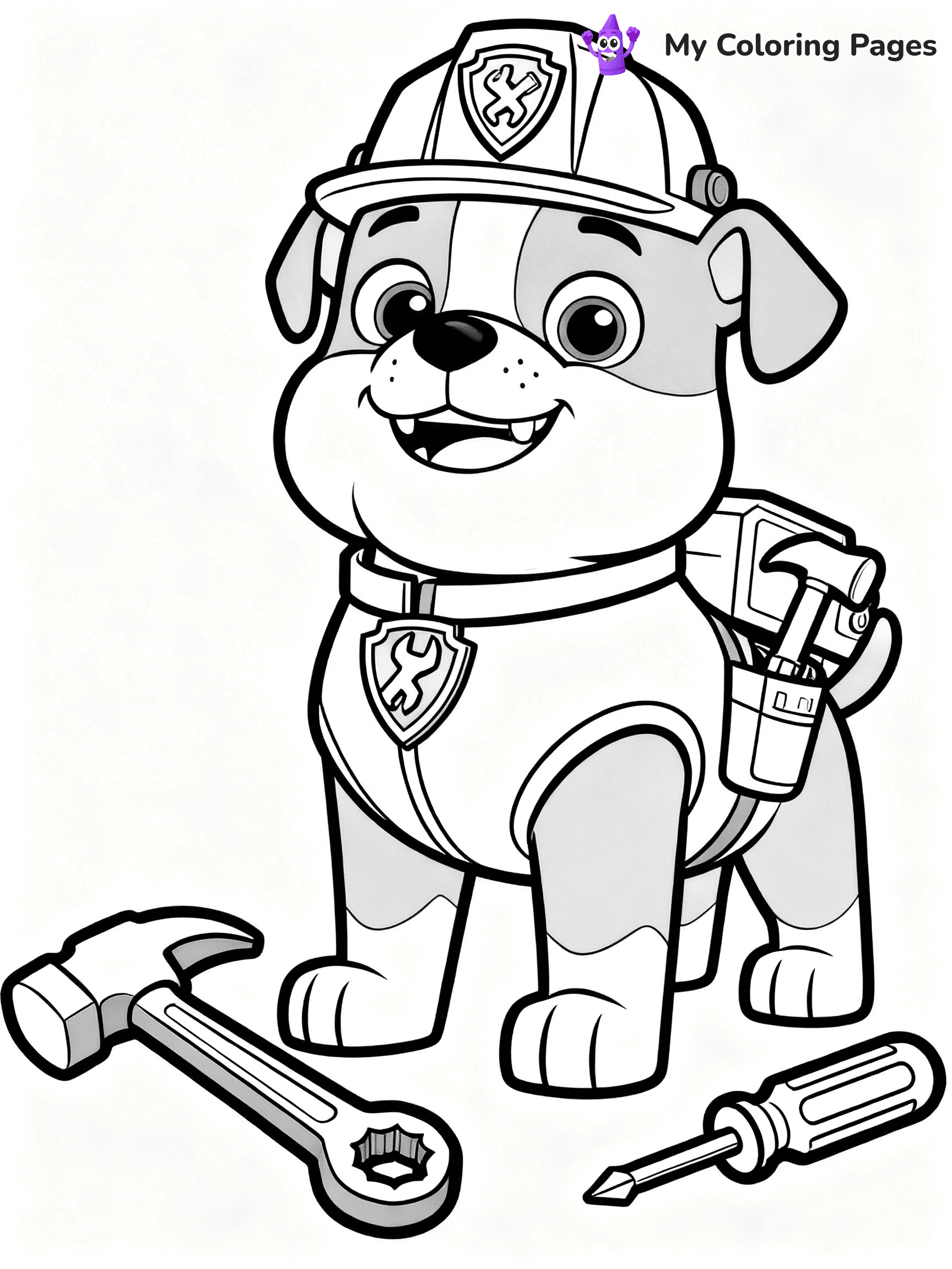 Rubble Coloring Pages - 10