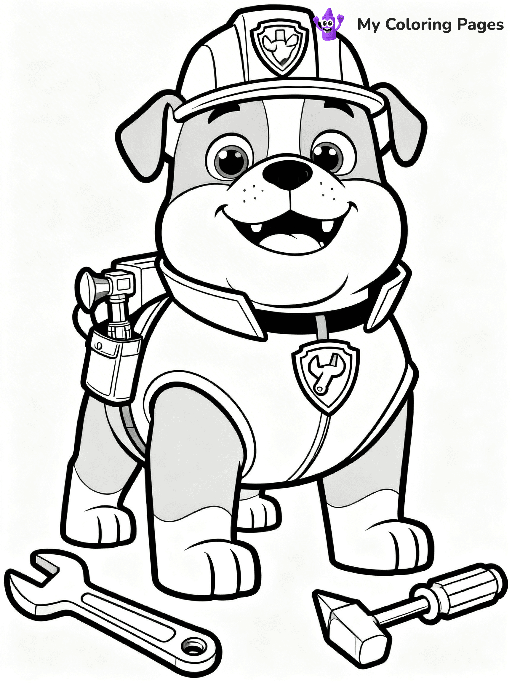 Rubble Coloring Pages - 9