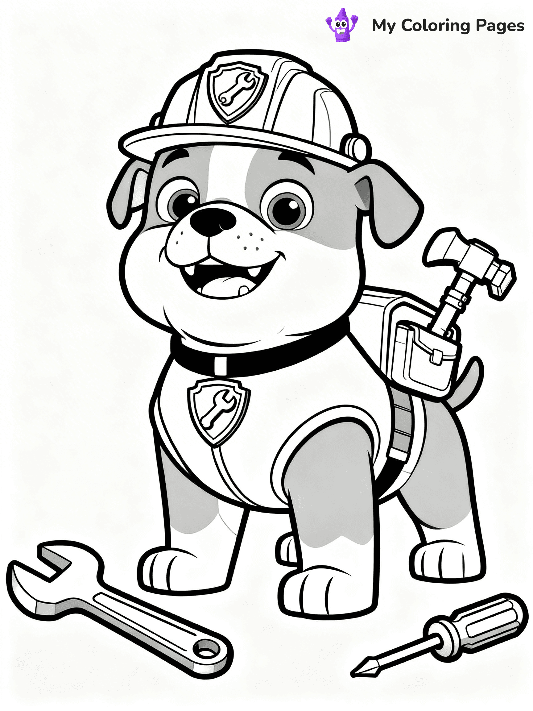 Rubble Coloring Pages - 8