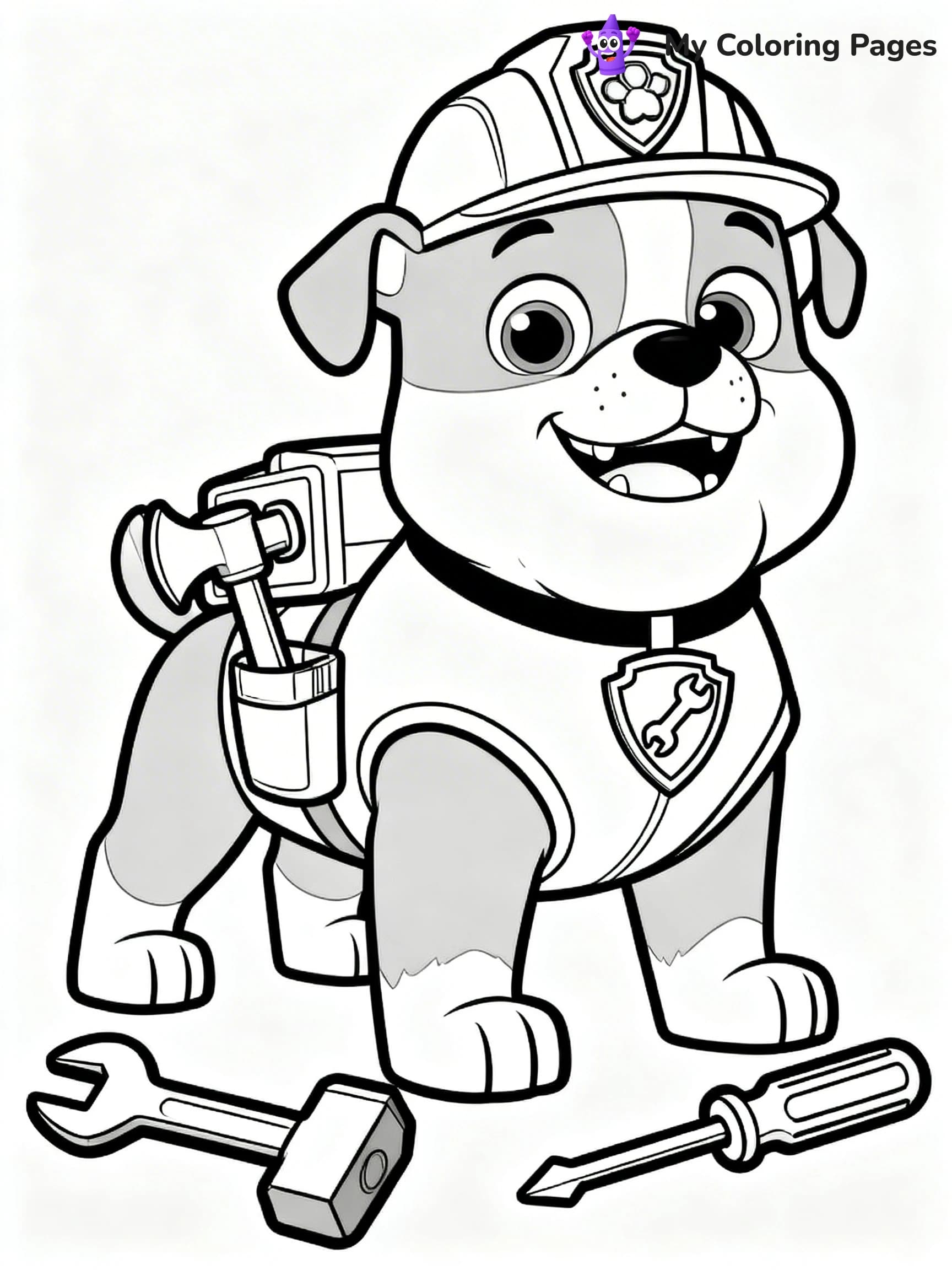 Rubble Coloring Pages - 7