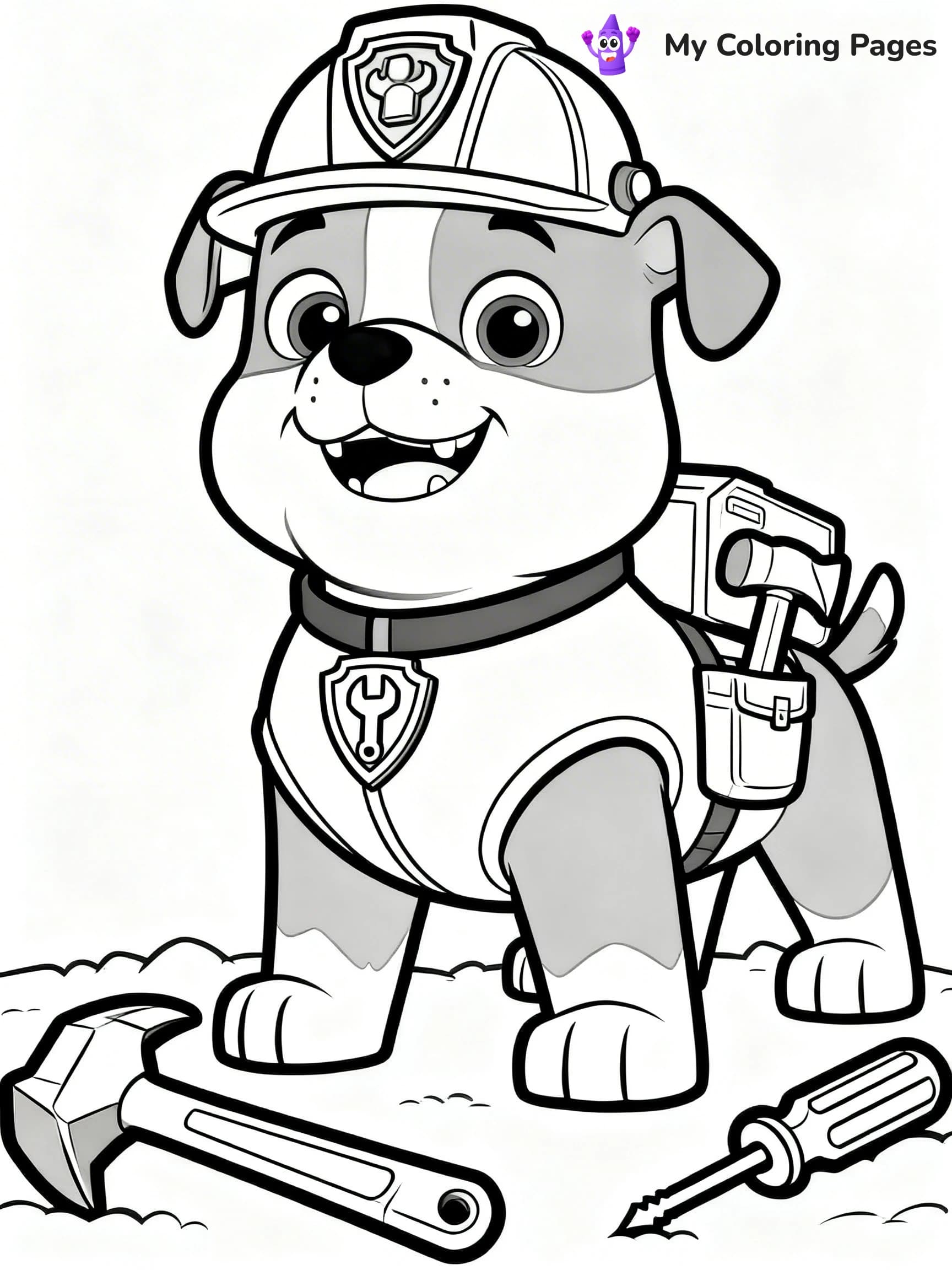 Rubble Coloring Pages - 6