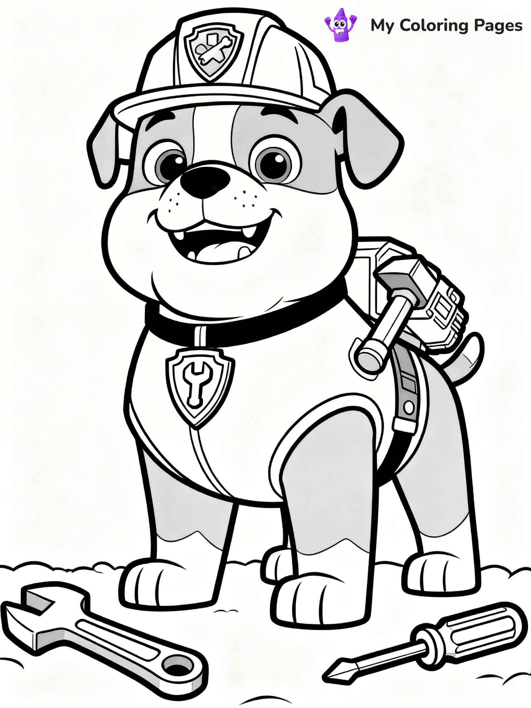 Rubble Coloring Pages - 5