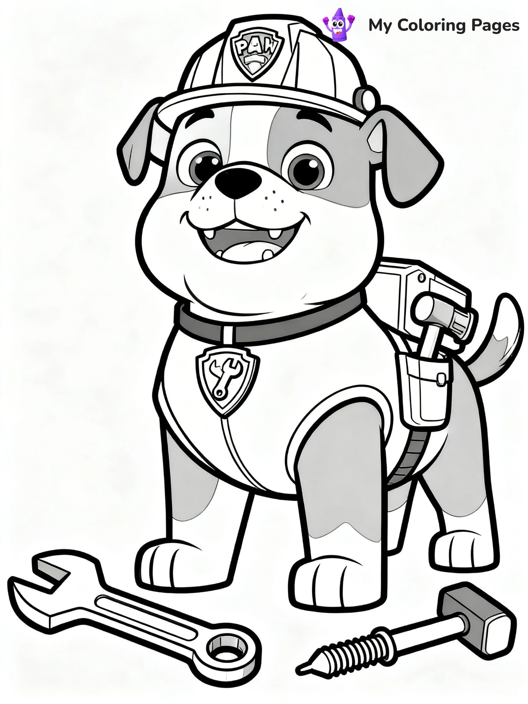 Rubble Coloring Pages - 4