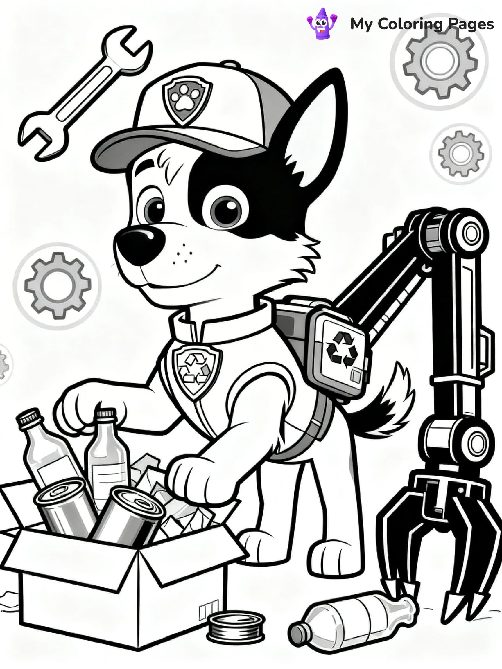 Rubble Coloring Pages - 2