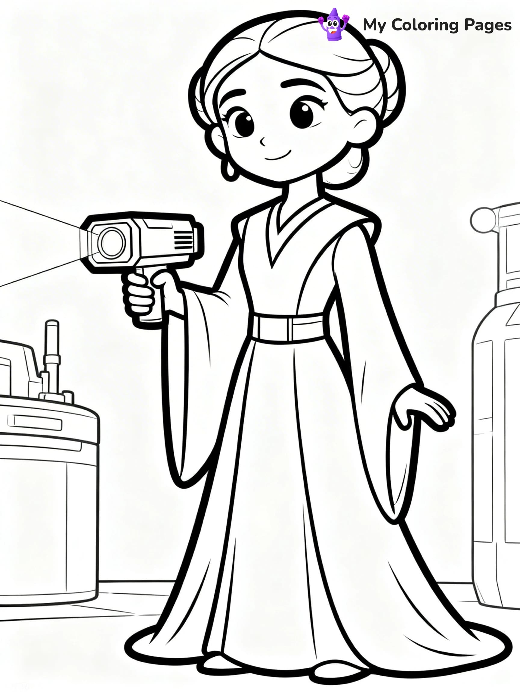 Padmé Coloring Pages - 23