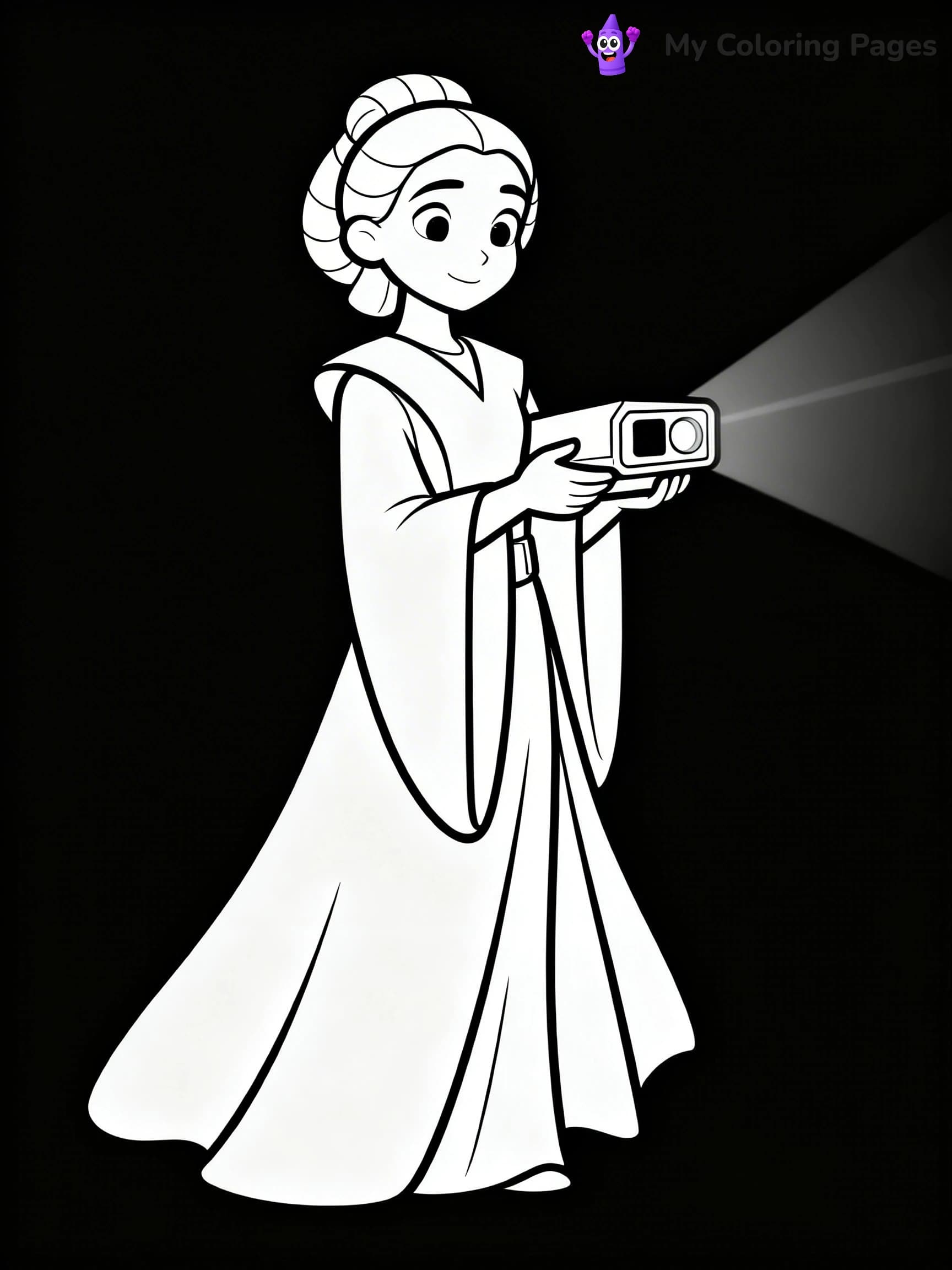 Padmé Coloring Pages - 22