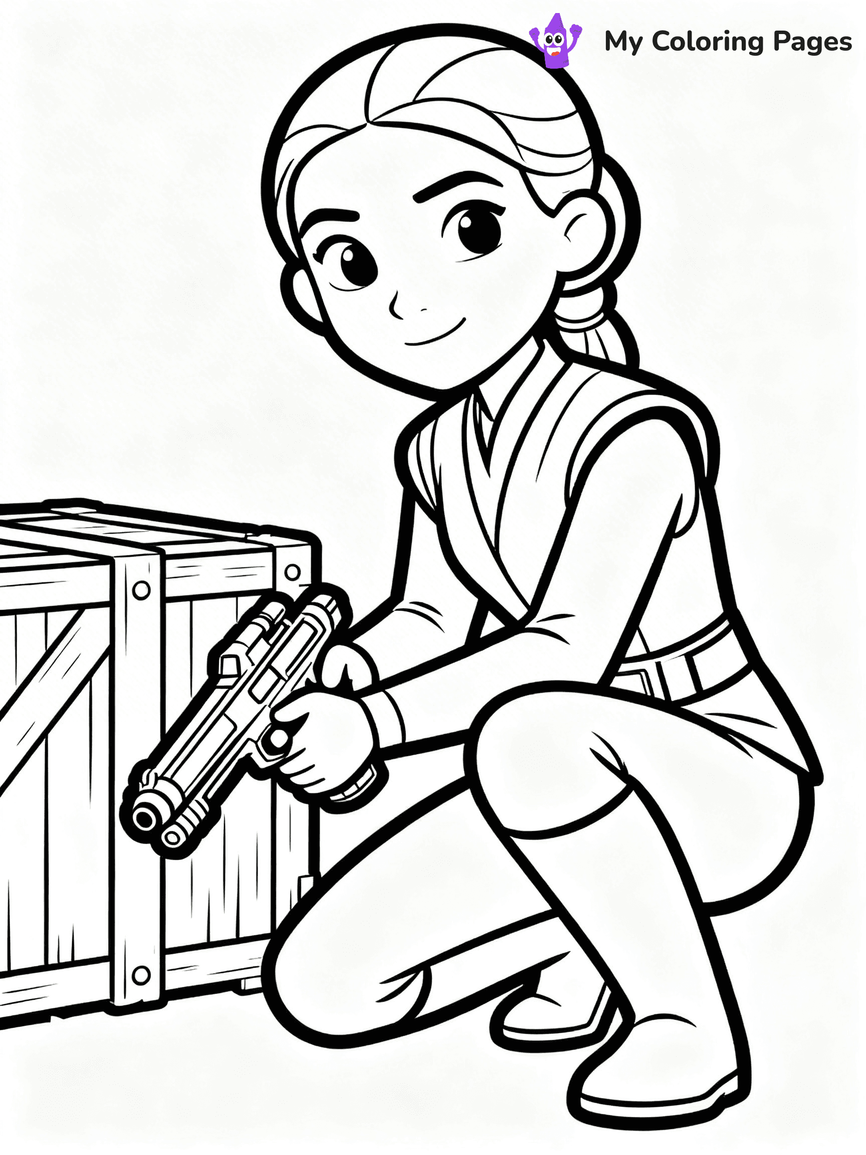 Padmé Coloring Pages - 7