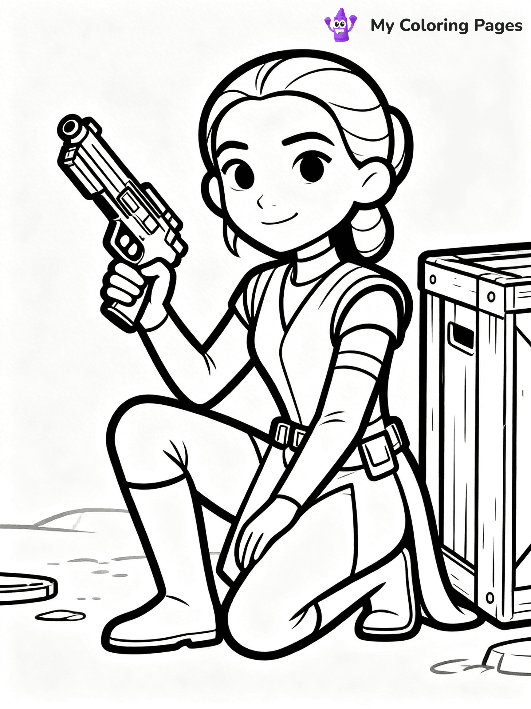 Padmé Coloring Pages - 6