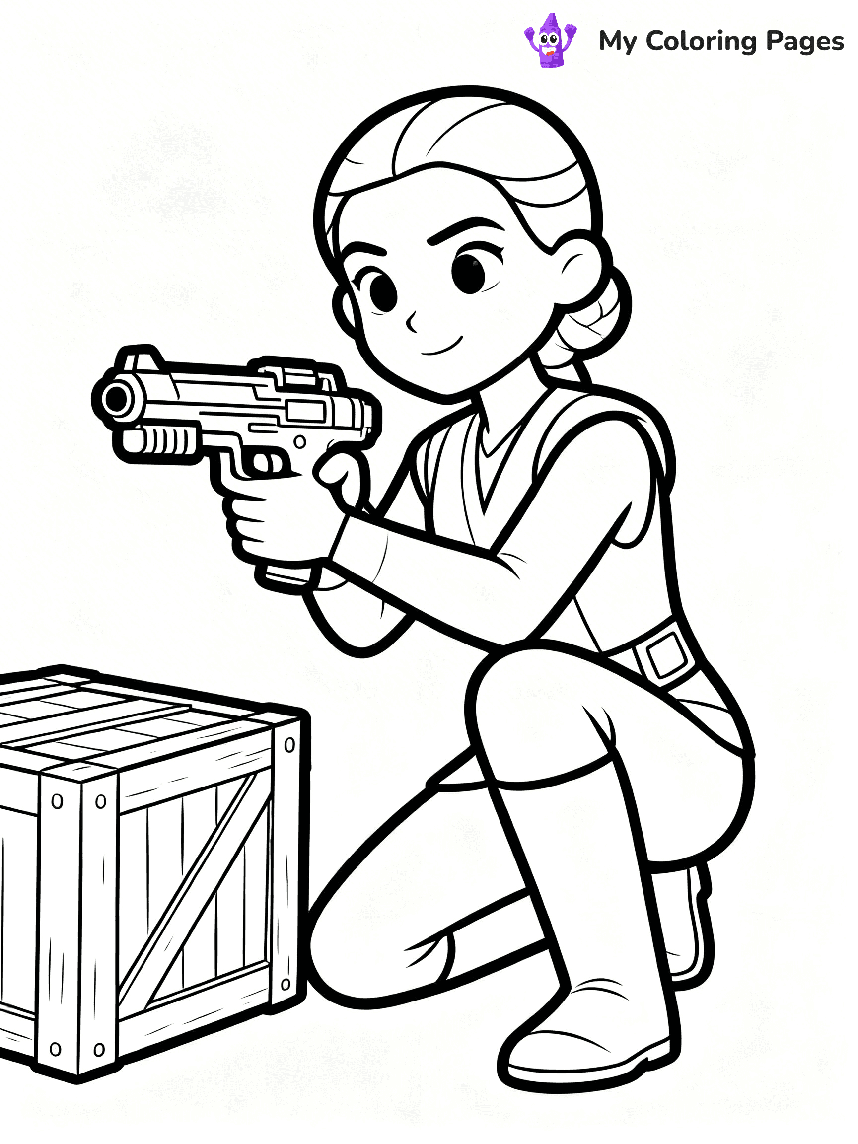 Padmé Coloring Pages - 5