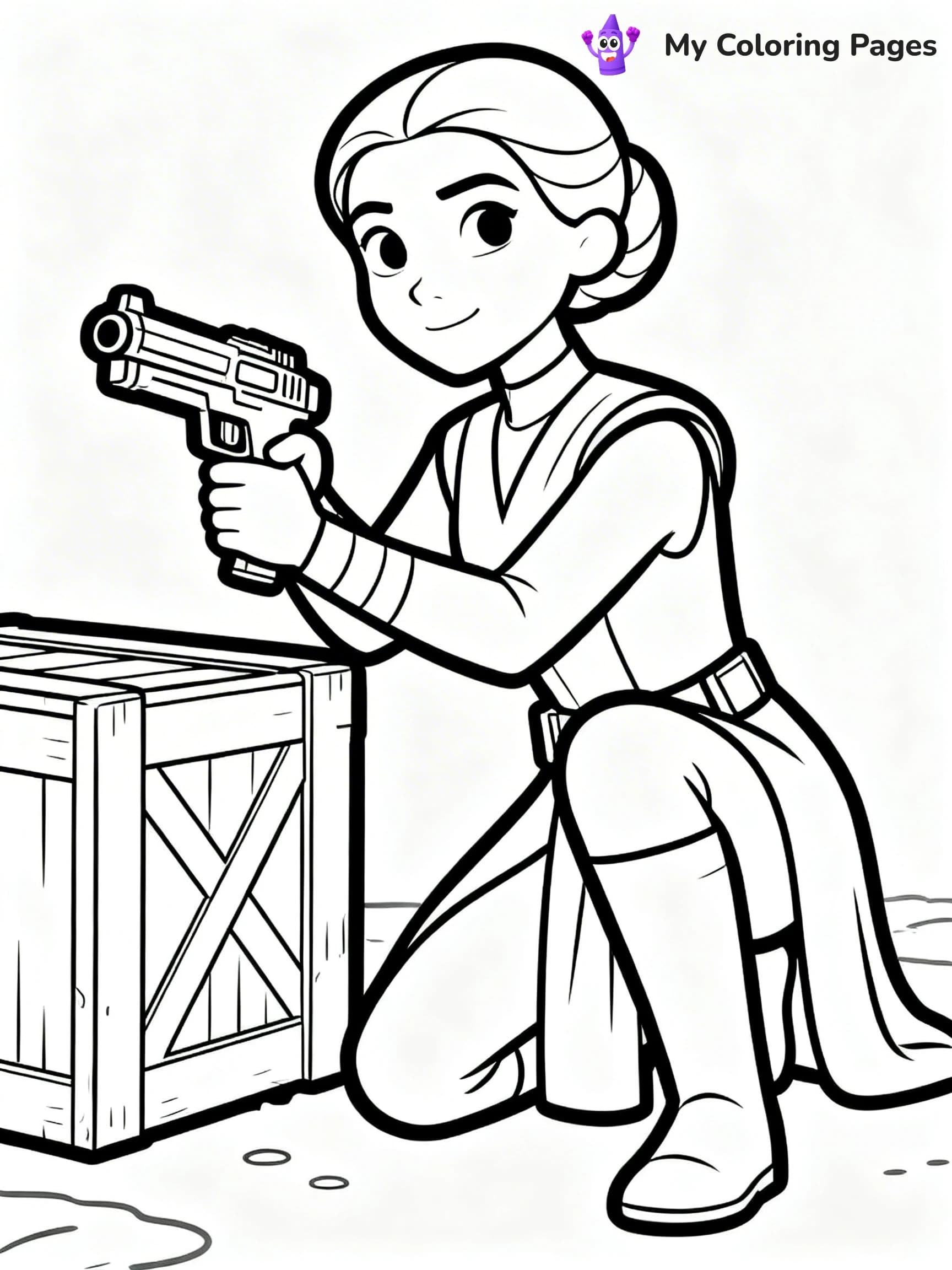 Padmé Coloring Pages - 4