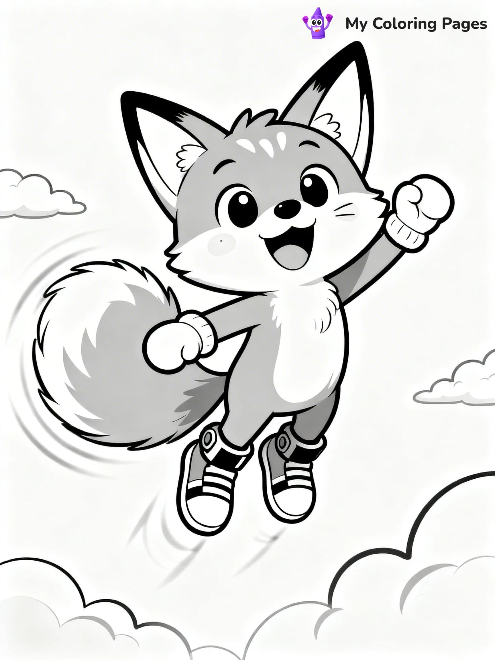 Super Sonic Coloring Pages - 22
