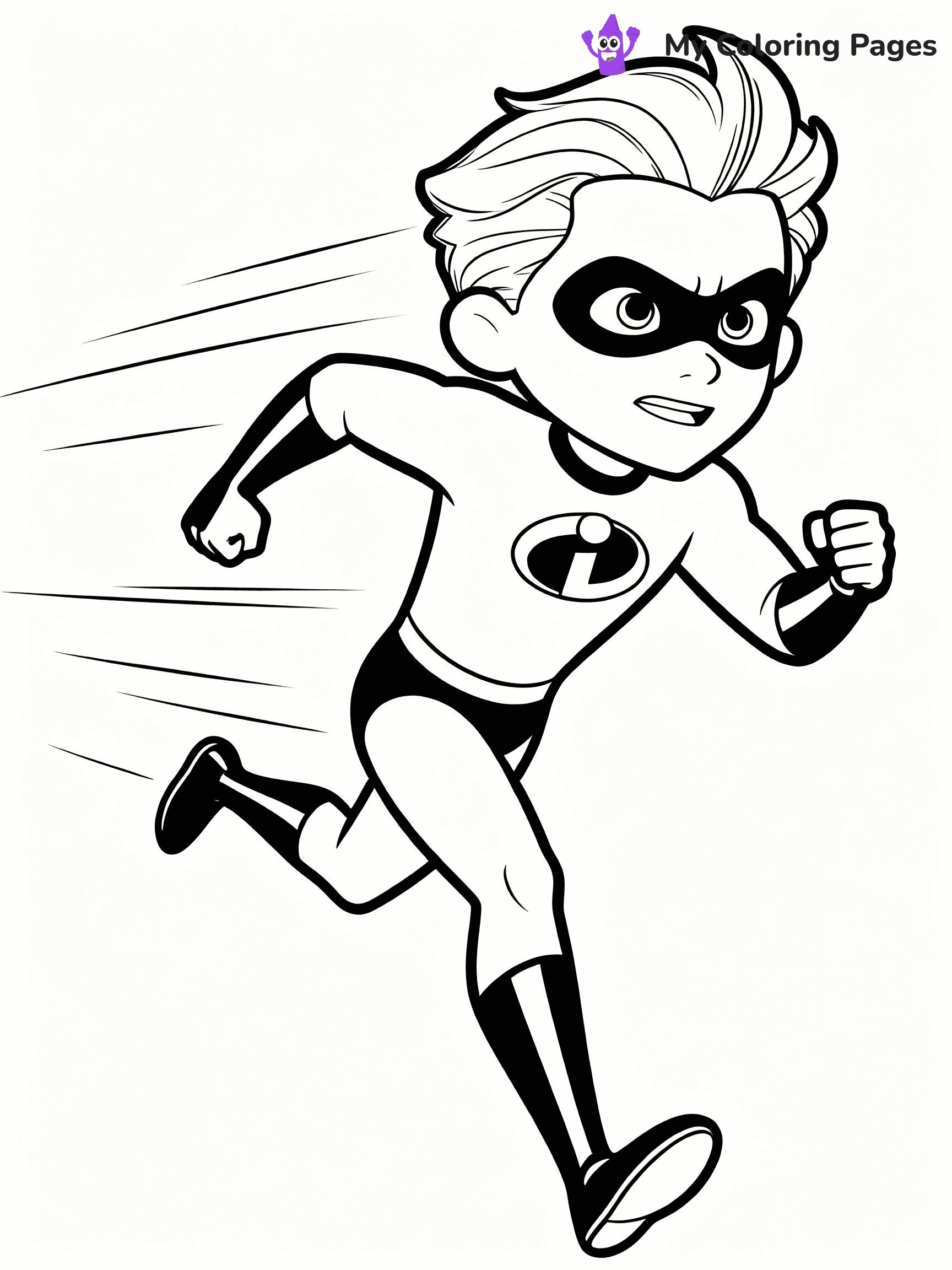 Incredibles Coloring Pages - 25