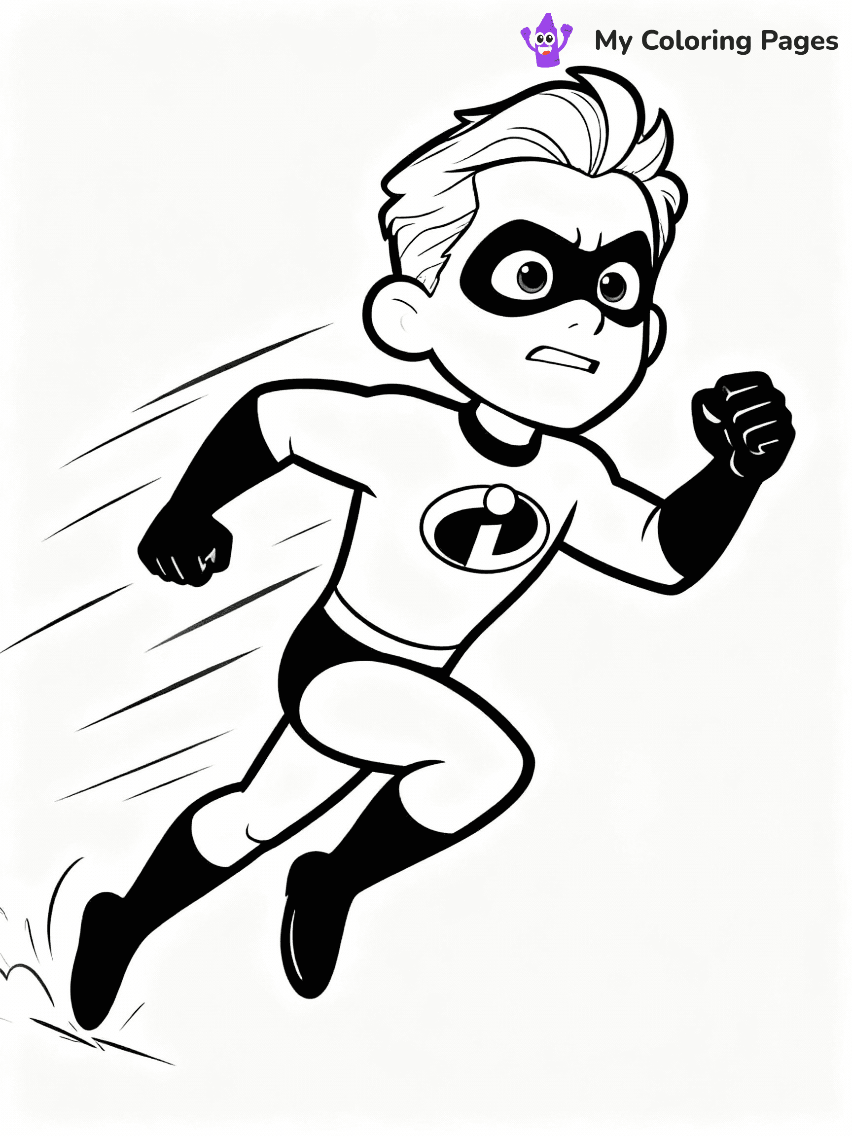Incredibles Coloring Pages - 24