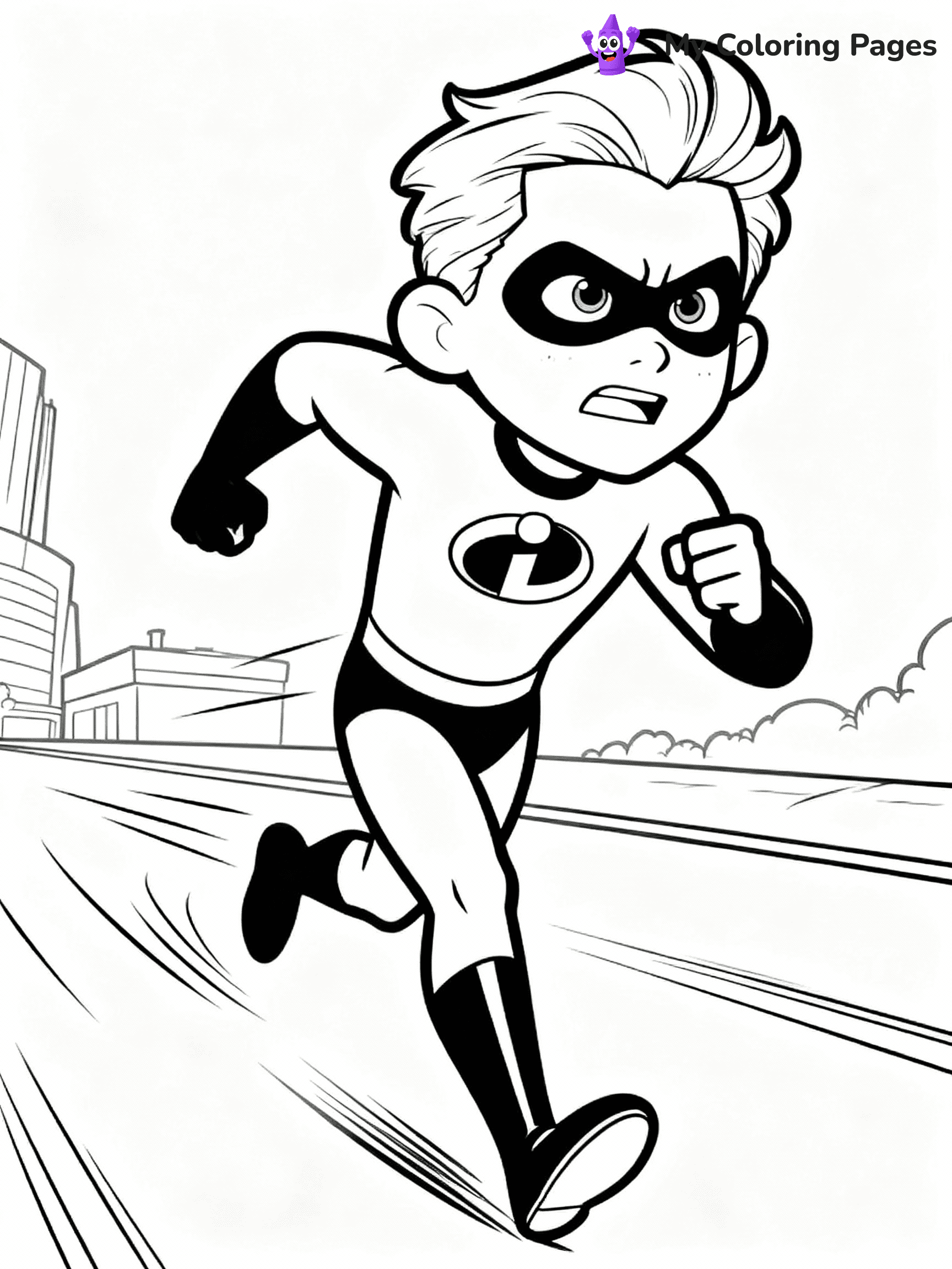 Incredibles Coloring Pages - 23