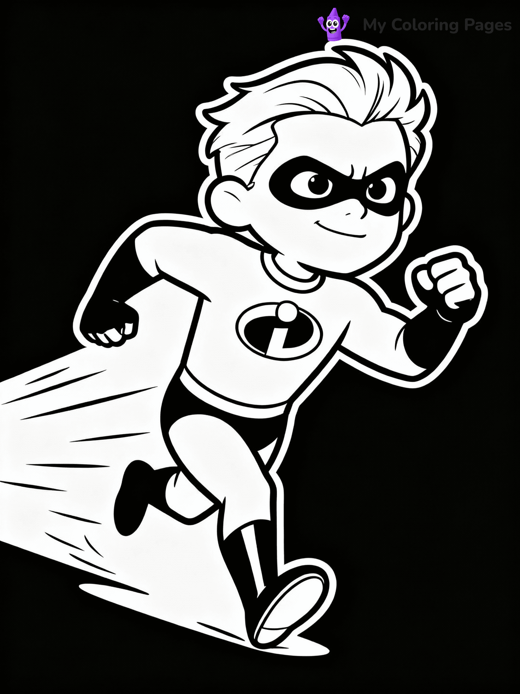 Incredibles Coloring Pages - 18