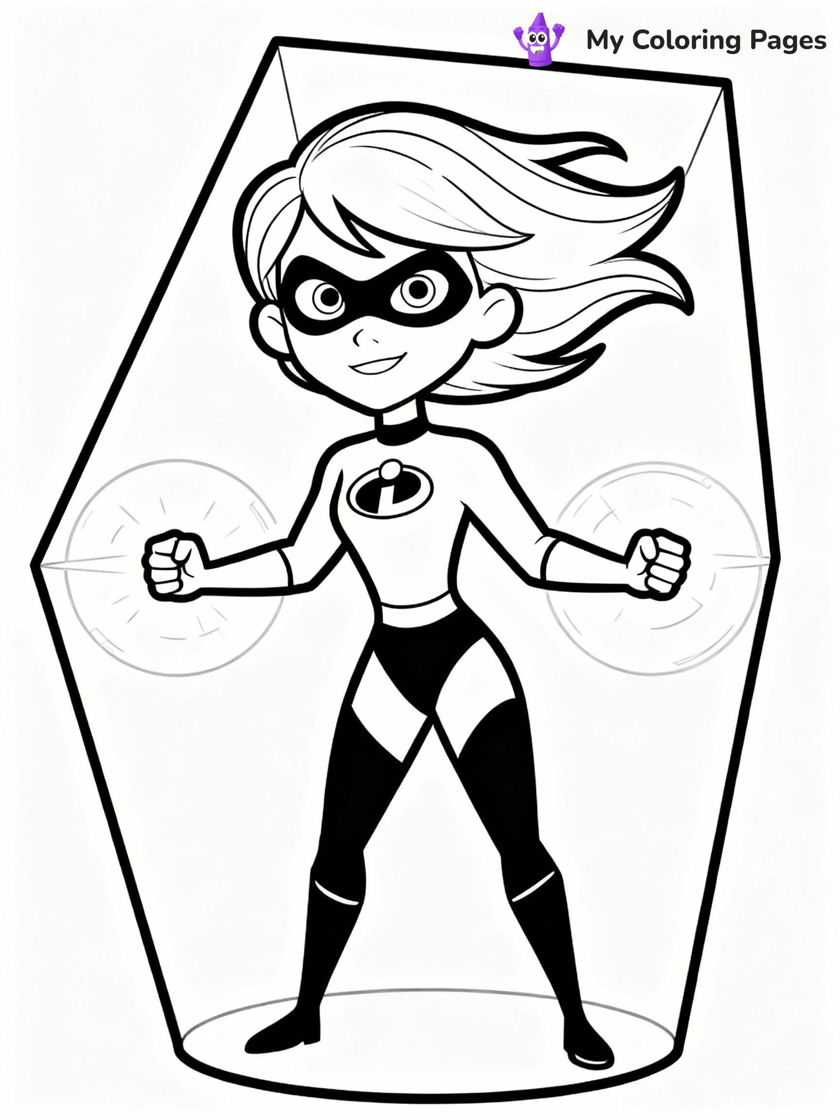 Incredibles Coloring Pages - 13