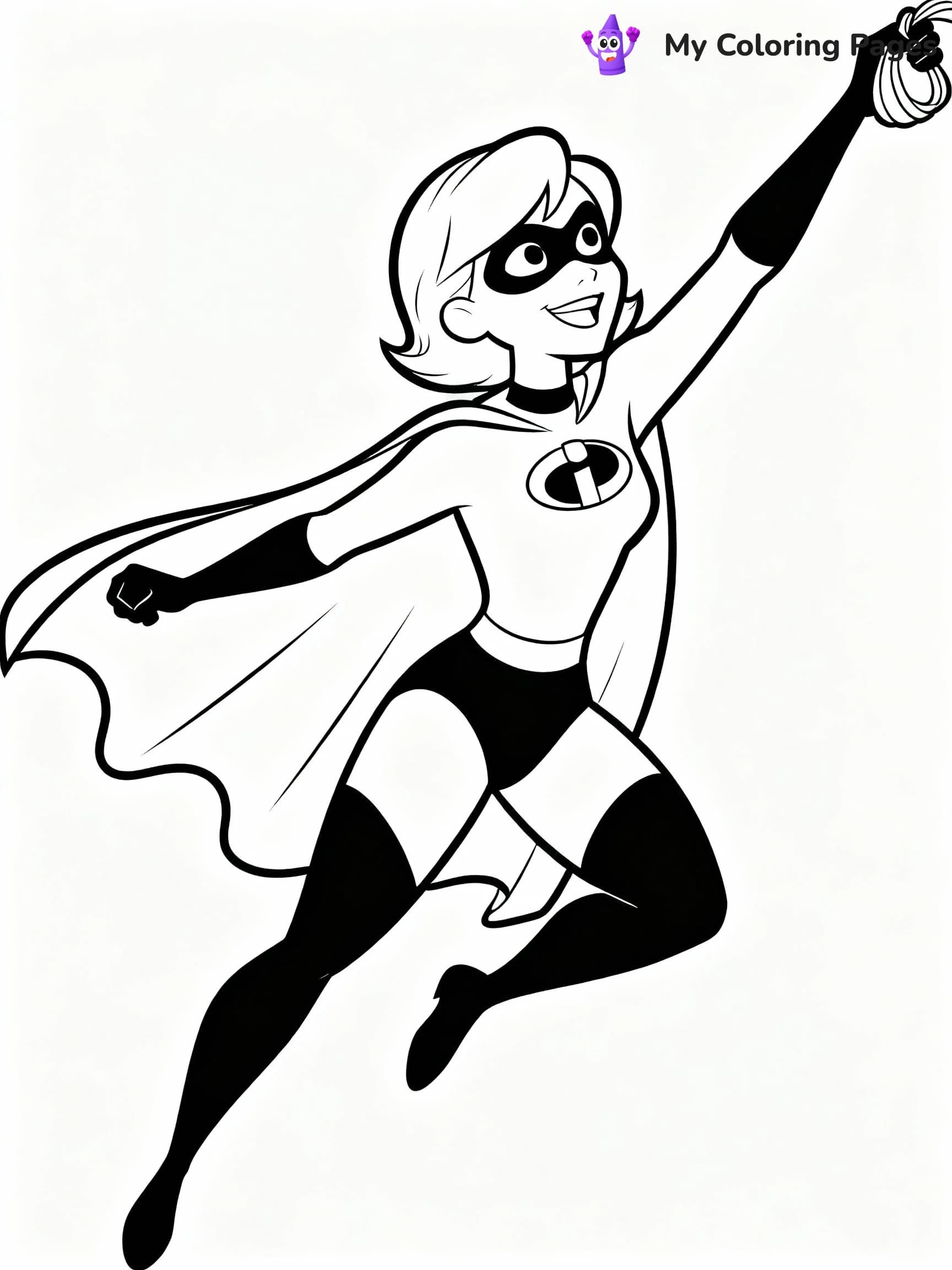 Incredibles Coloring Pages - 11
