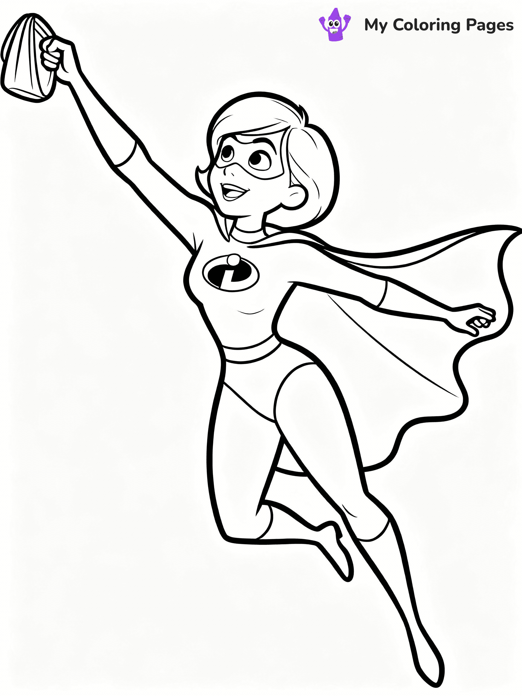 Incredibles Coloring Pages - 10
