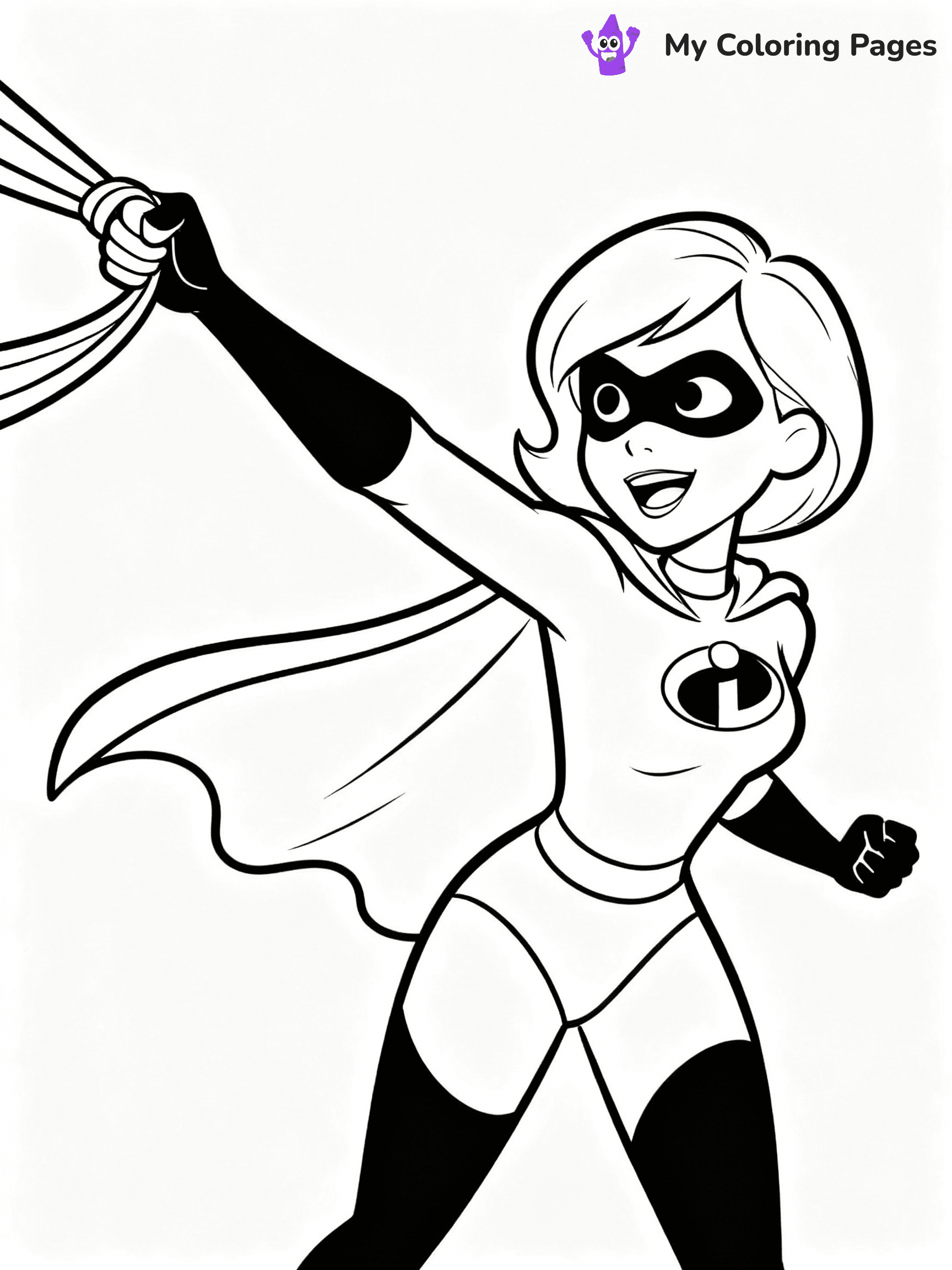 Incredibles Coloring Pages - 7