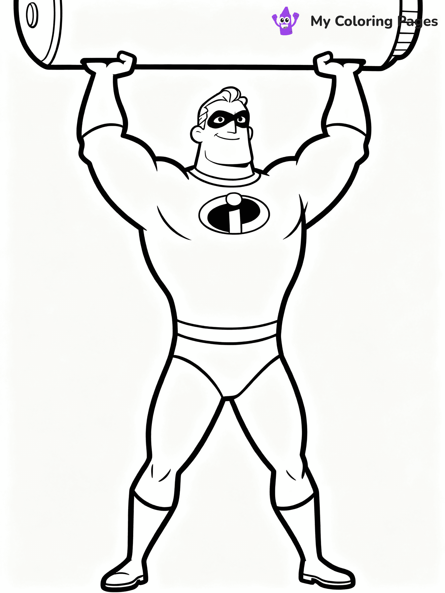 Incredibles Coloring Pages - 6