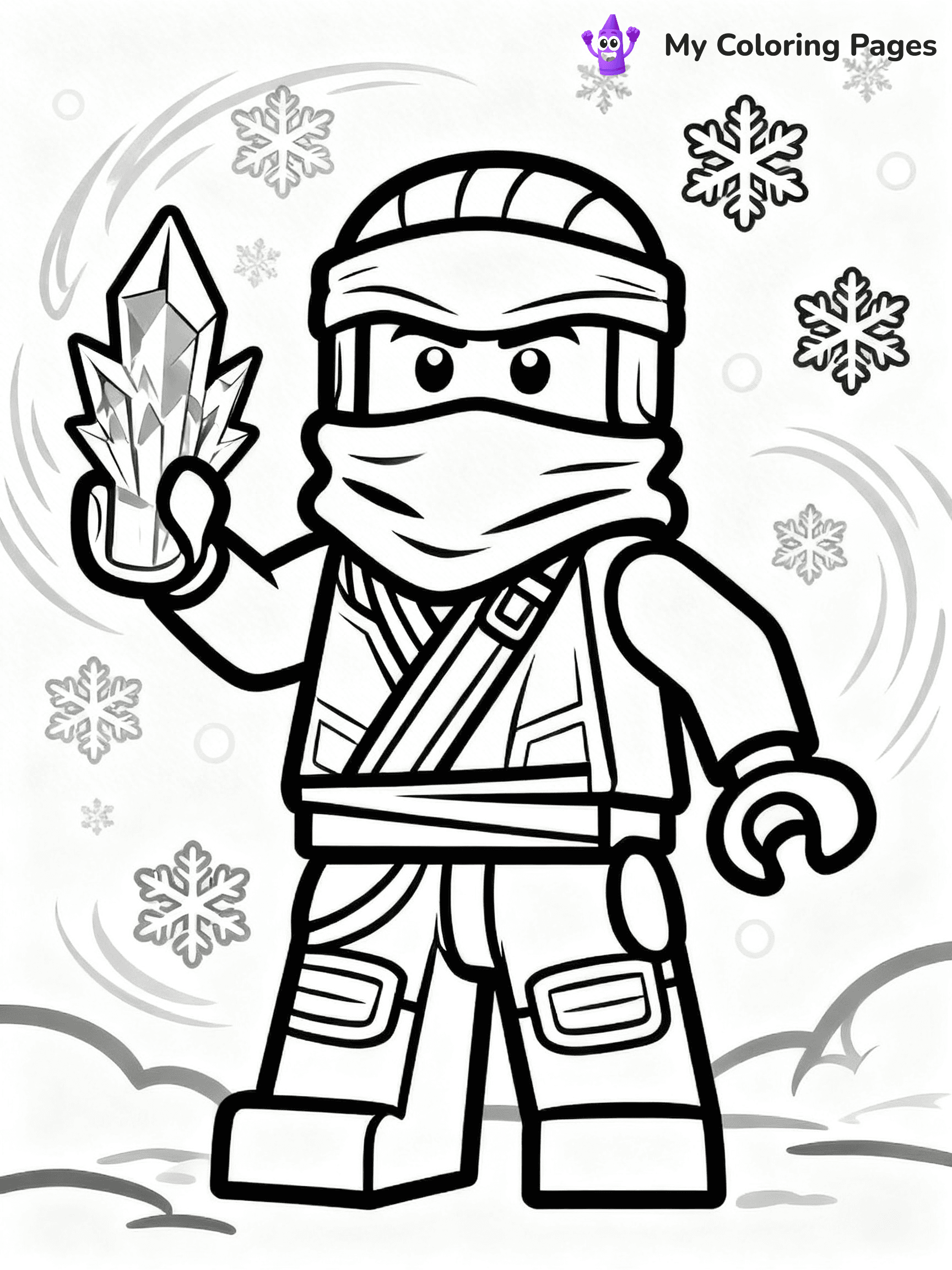 Lego Ninjago Jay Coloring Pages - 24
