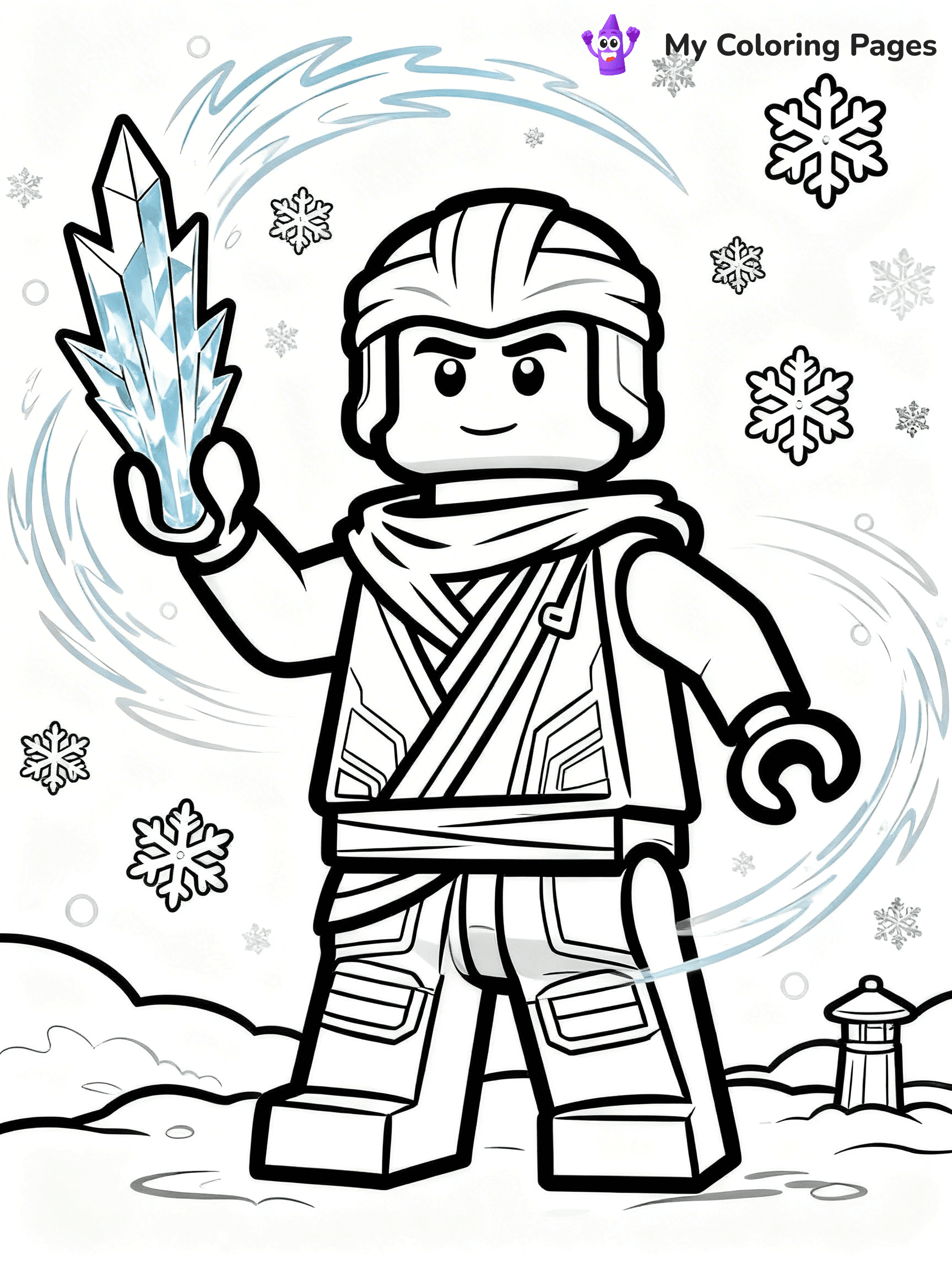 Lego Ninjago Jay Coloring Pages - 23