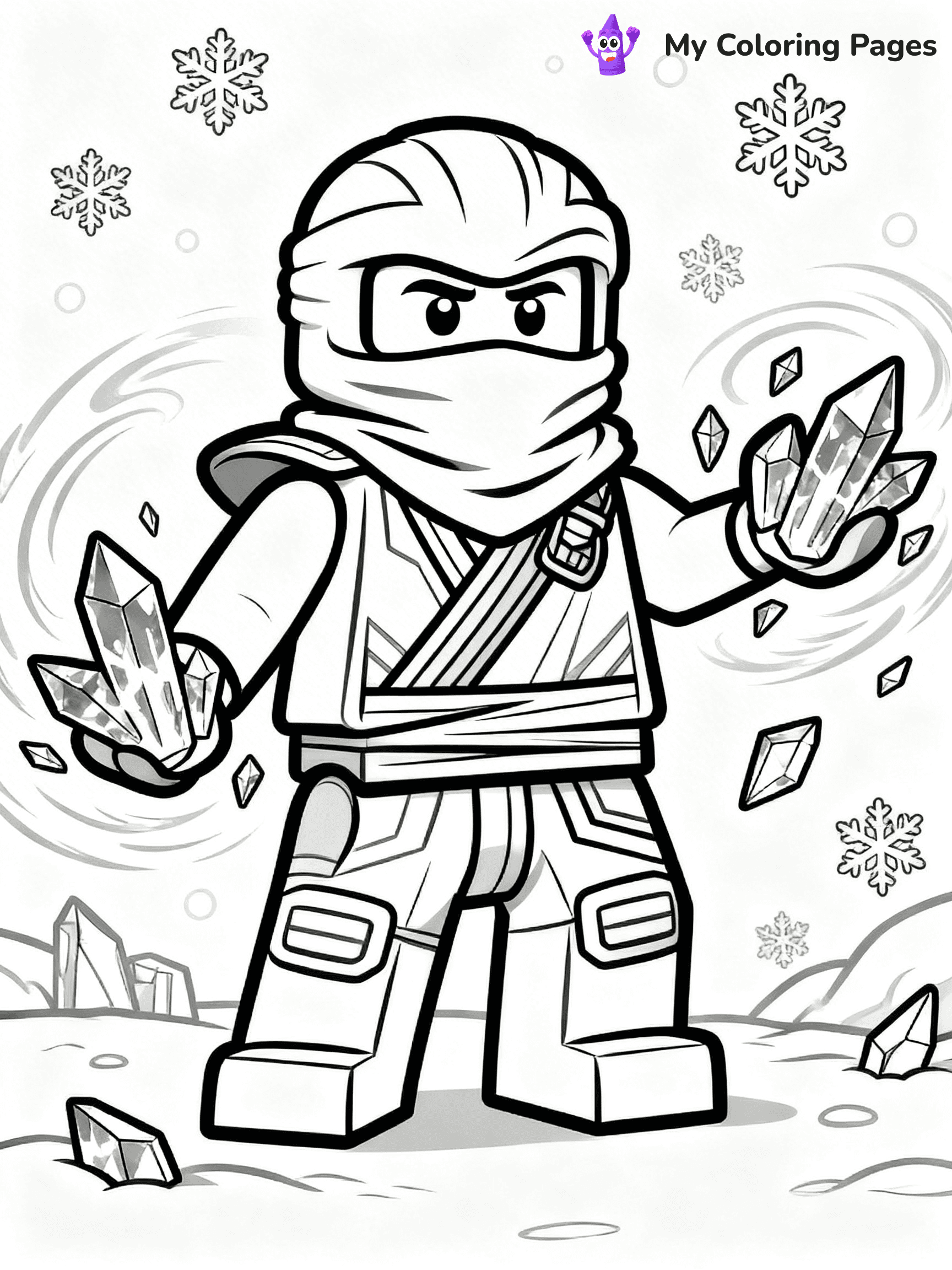 Lego Ninjago Jay Coloring Pages - 22