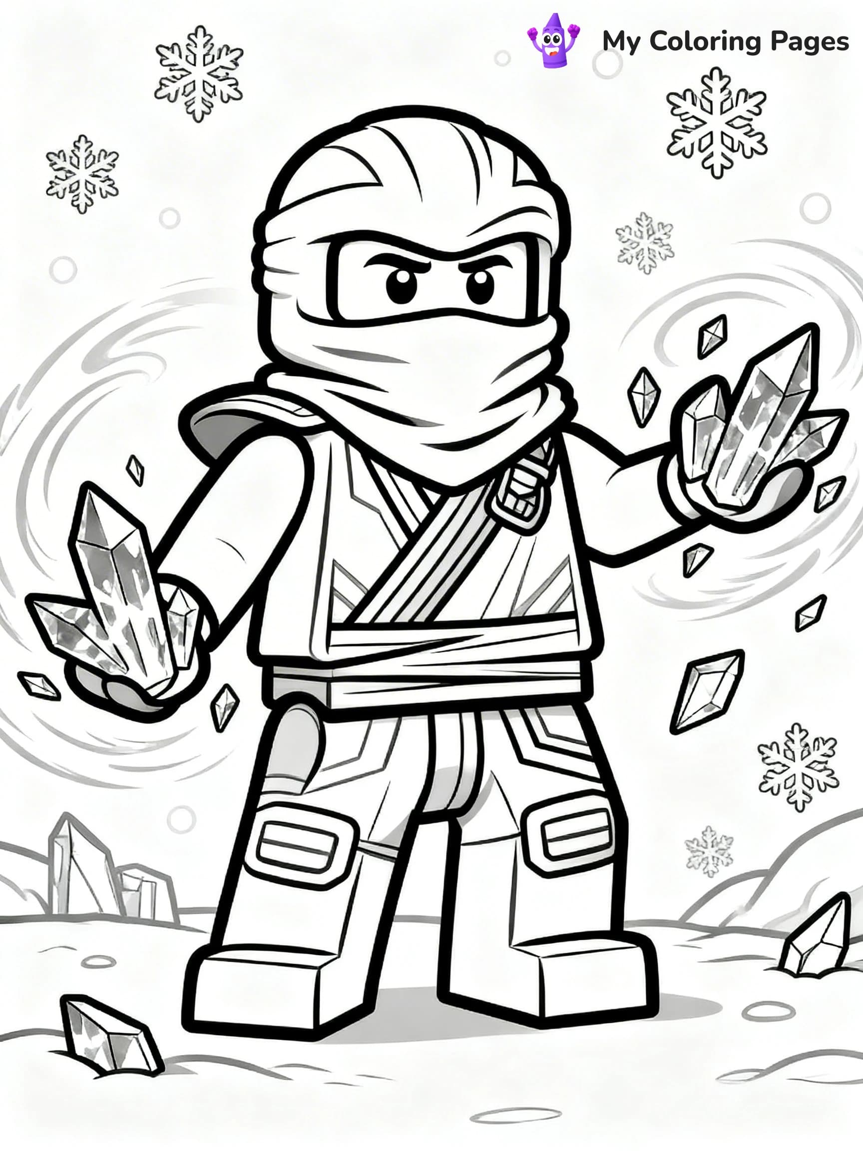 Lego Ninjago Jay Coloring Pages - 22