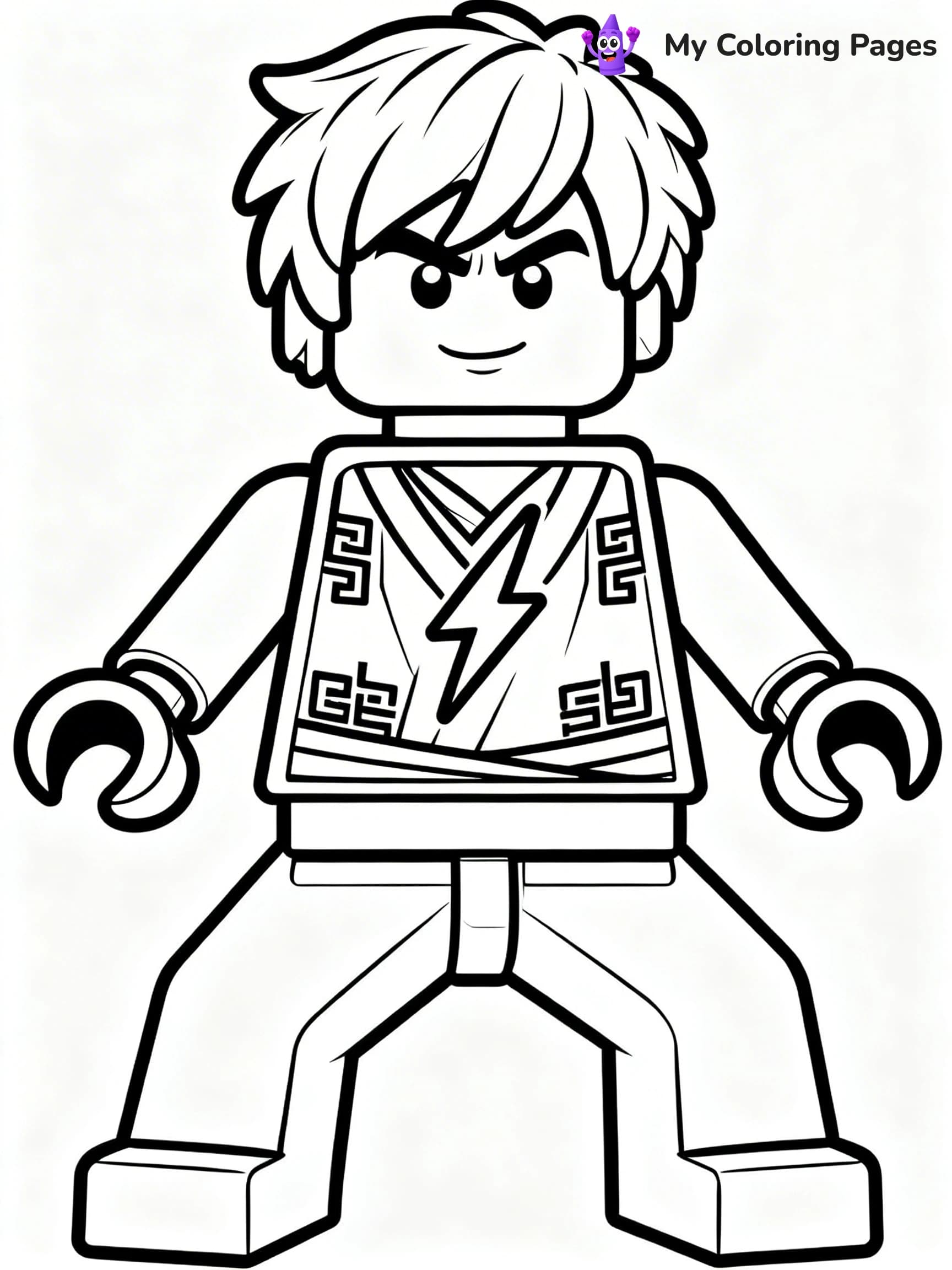 Lego Ninjago Jay Coloring Pages - 10