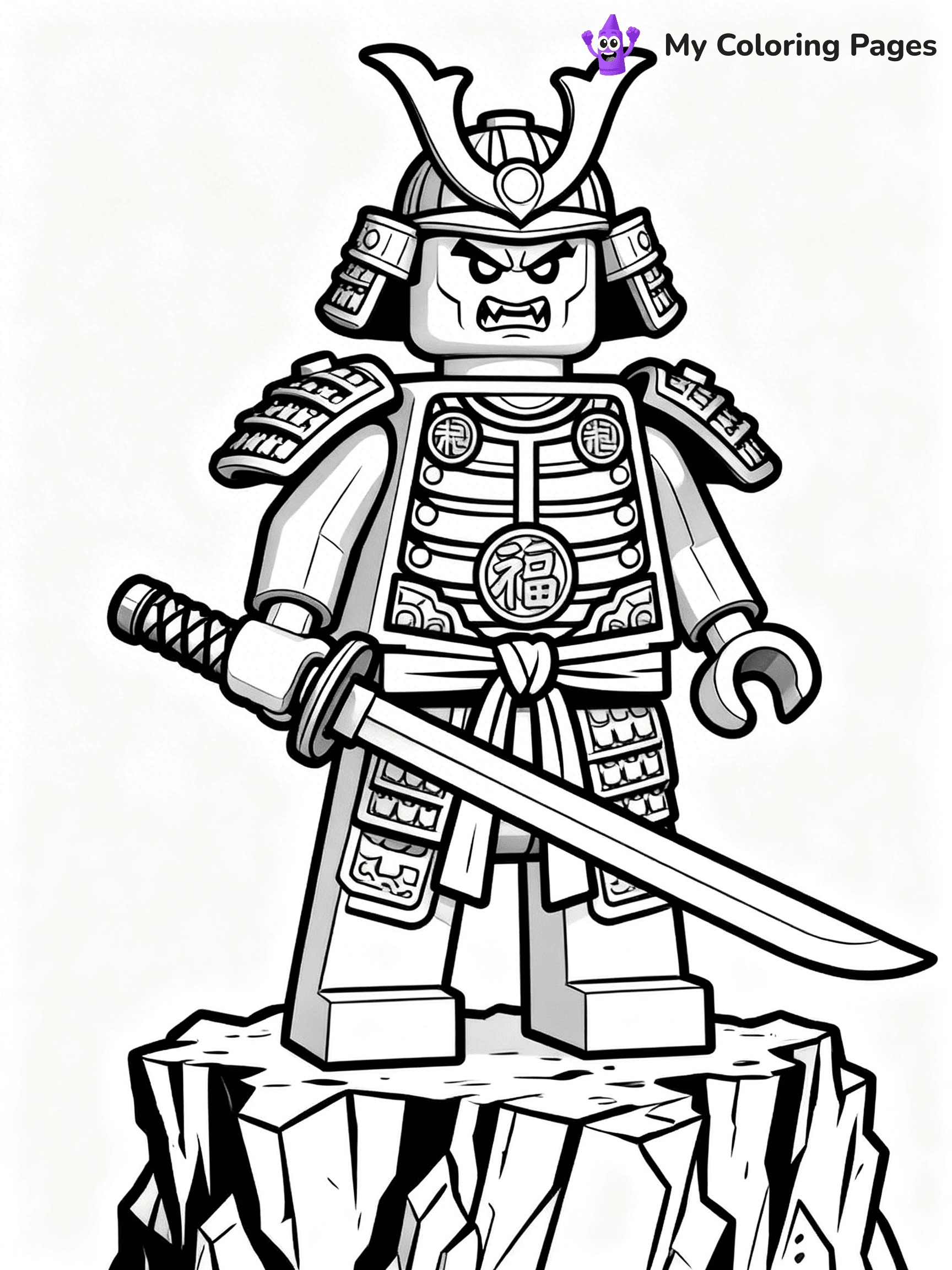 Lego Ninjago Jay Coloring Pages - 6