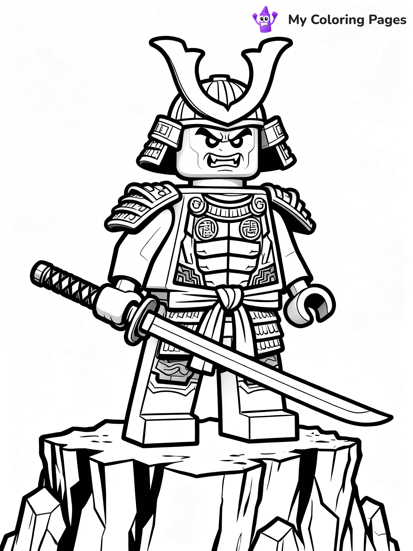 Lego Ninjago Jay Coloring Pages - 5