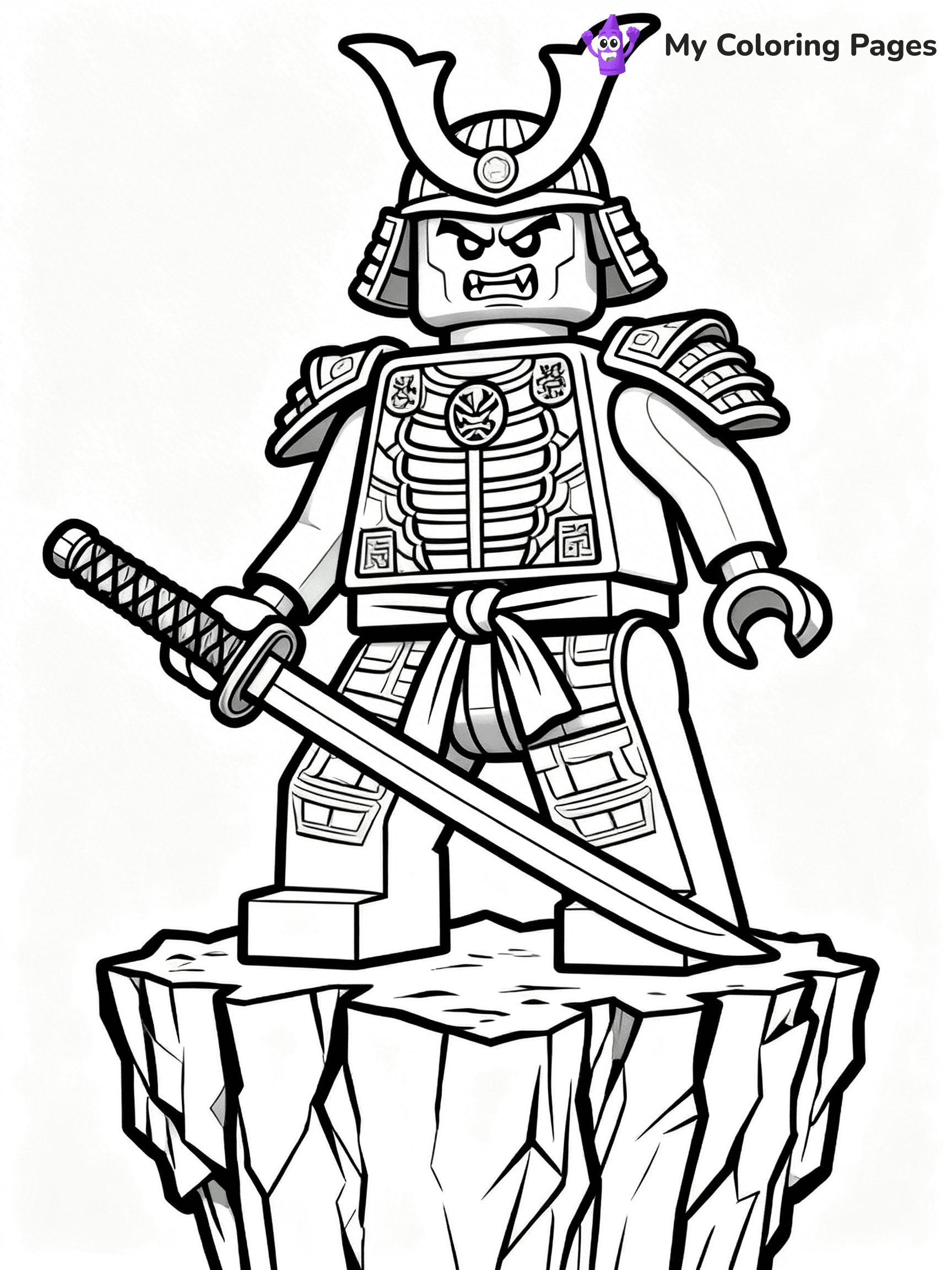 Lego Ninjago Jay Coloring Pages - 3